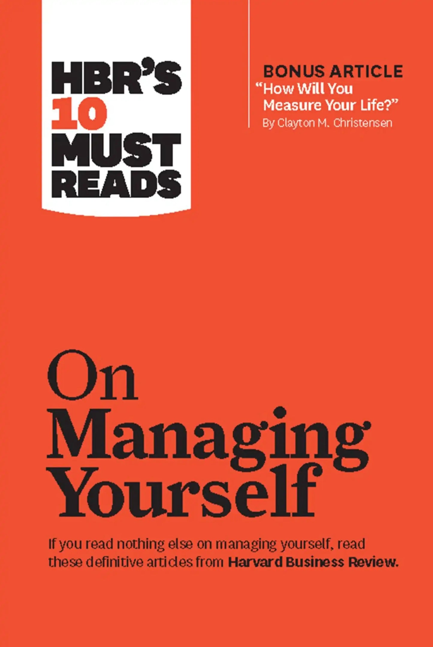 Hbrs 10 Must Reads On Managing Yourself
