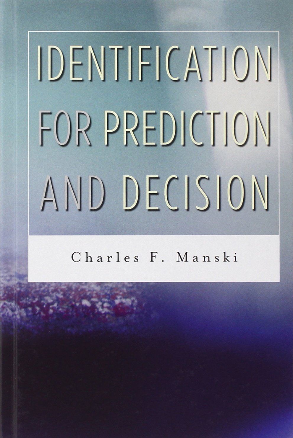 Identification For Prediction And Decision