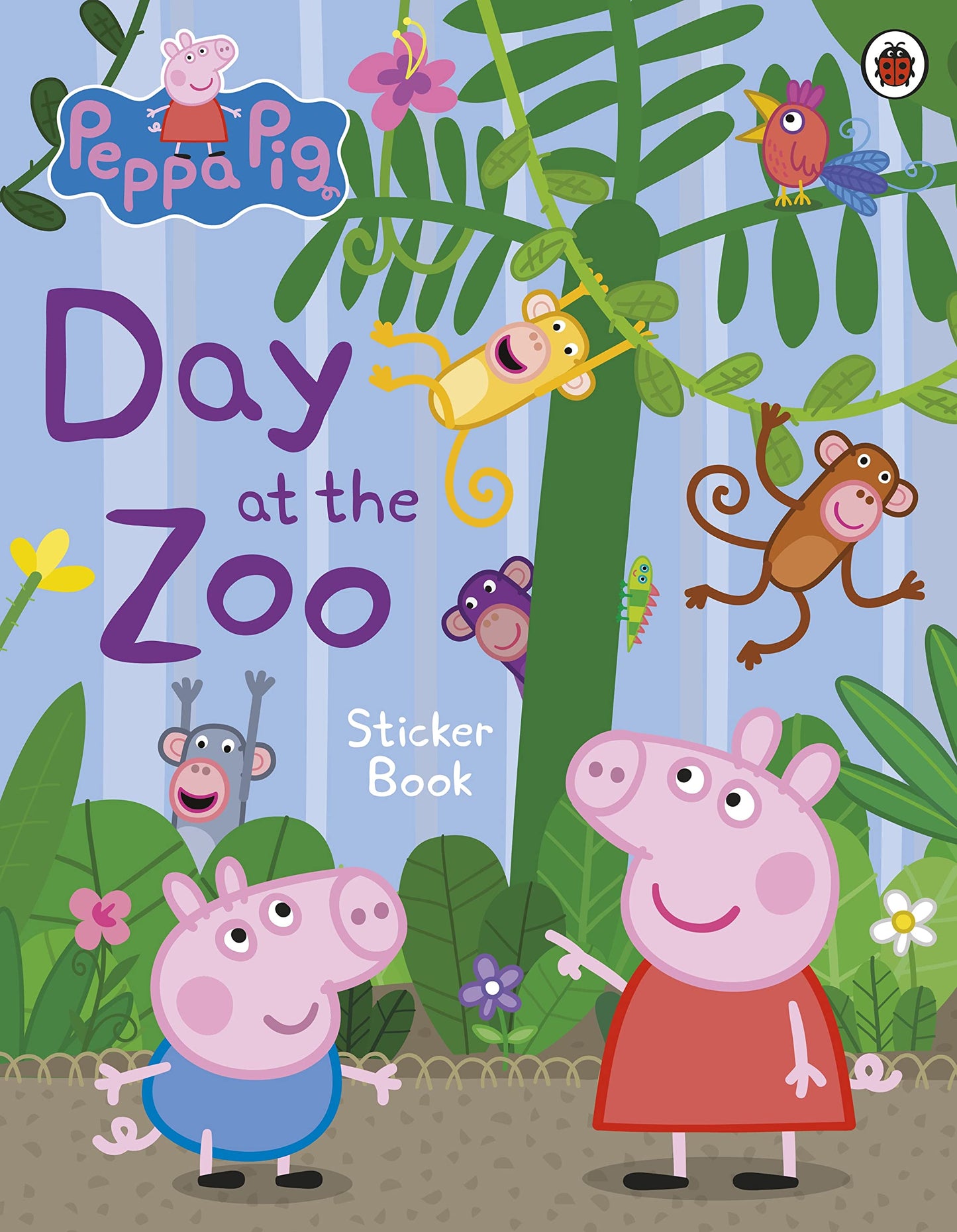 Peppa Pig:Day At The Zoo Sticker Book