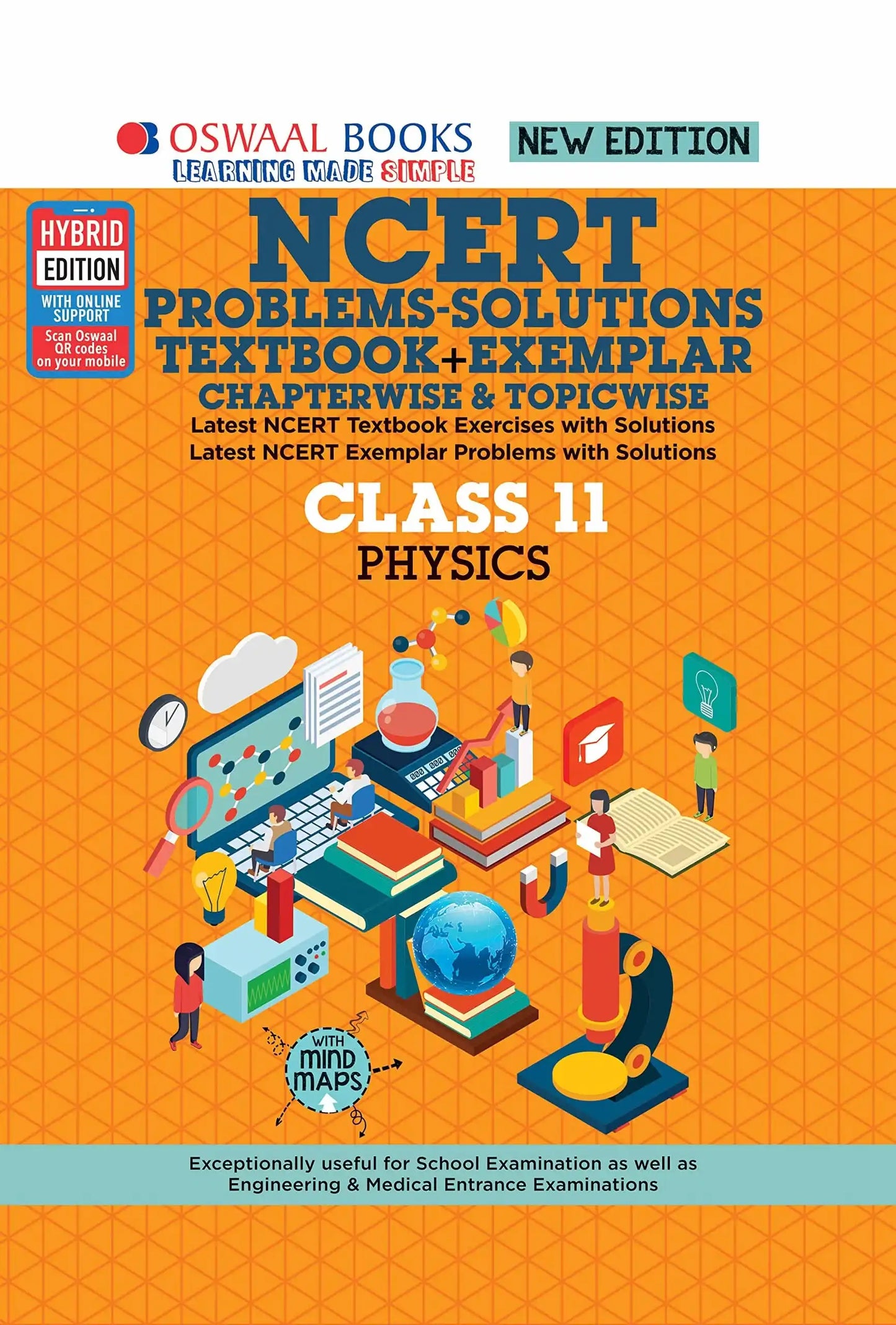 Oba Ncert Solutions Bk+Exemplar Physics Bk 11