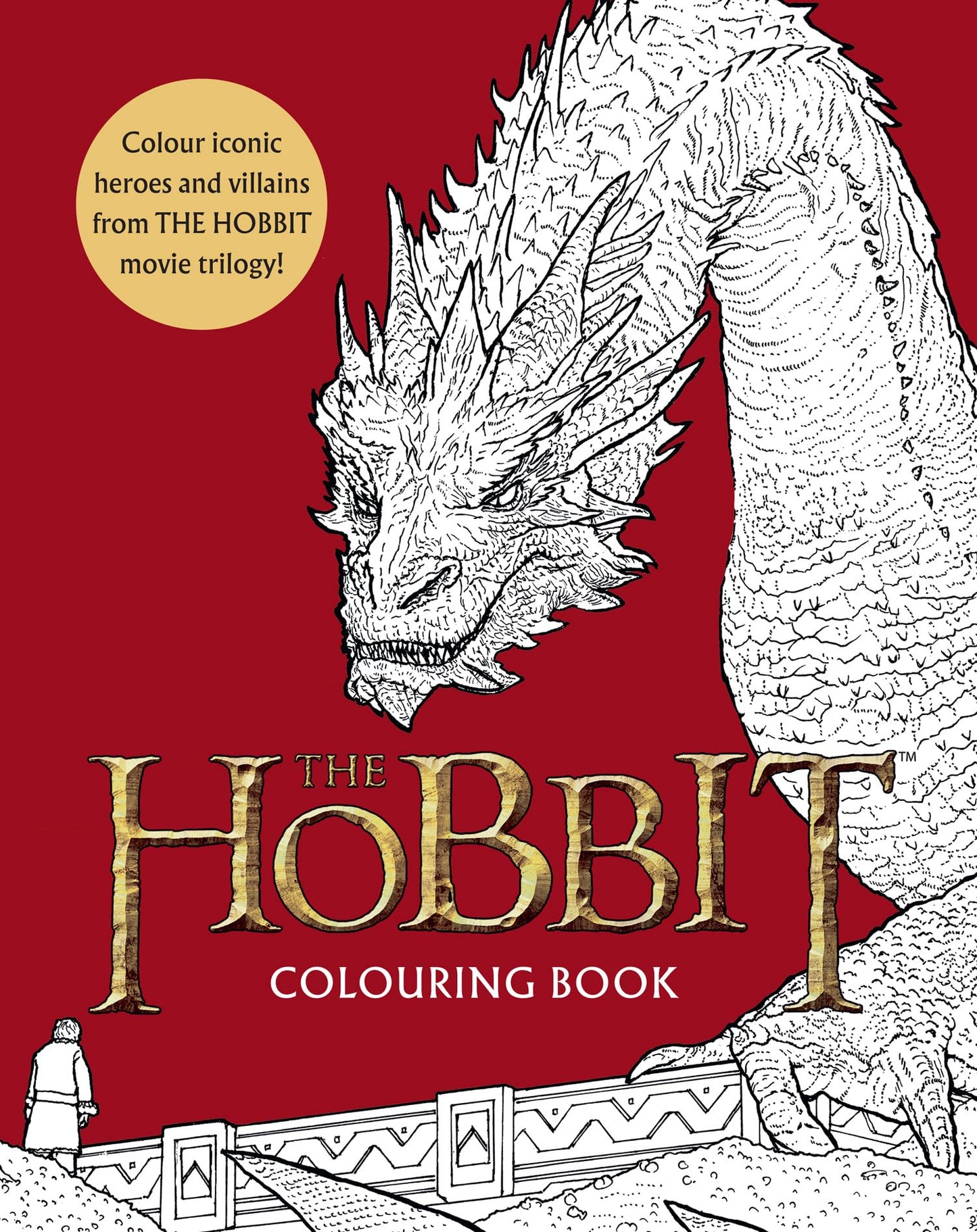The Hobbit Movie Trilogy Colouring Book: Official And Author