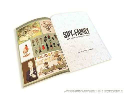 Spy X Family: The Official Coloring Book