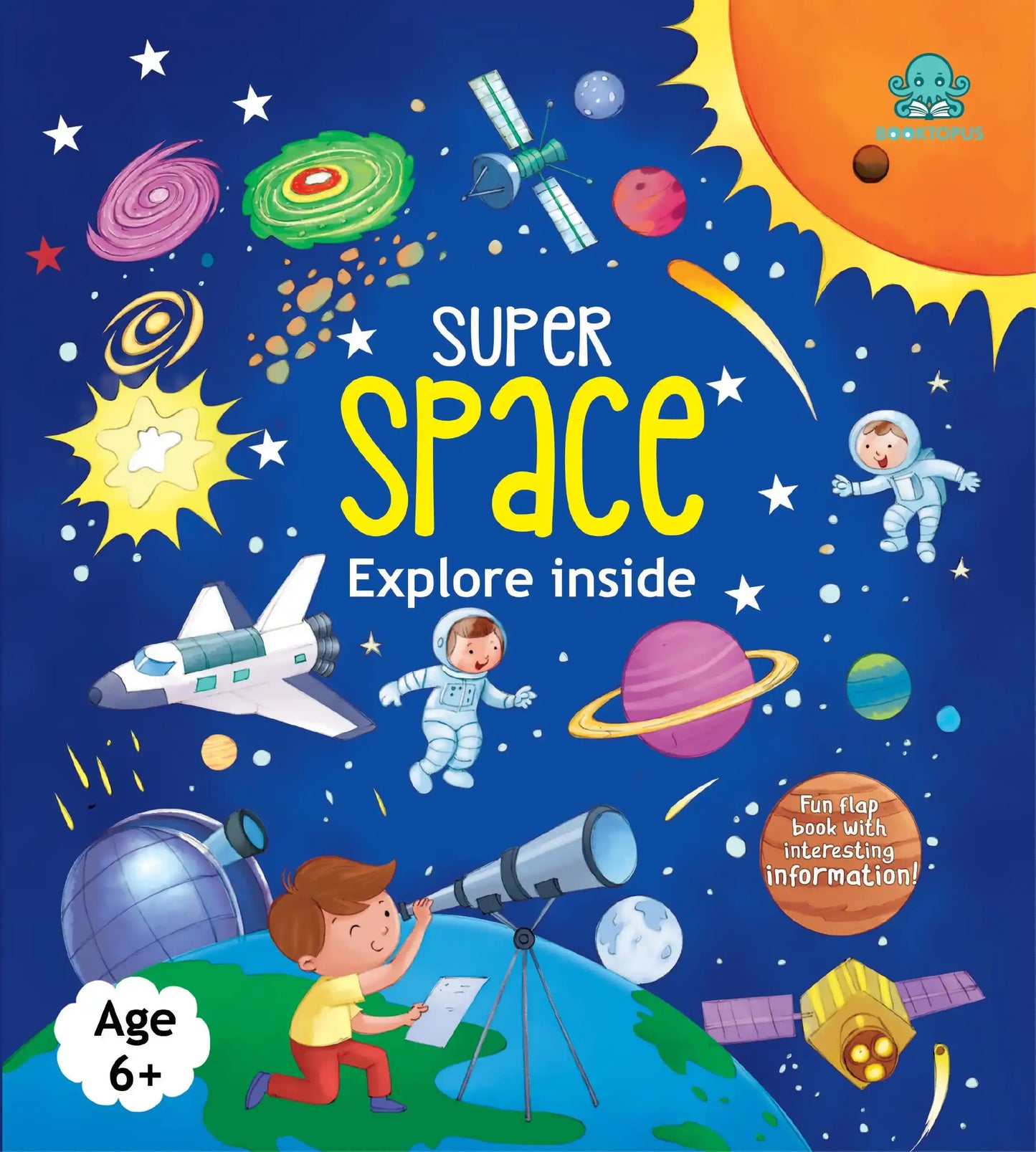 Lift A Flap:Explore The Outer Space