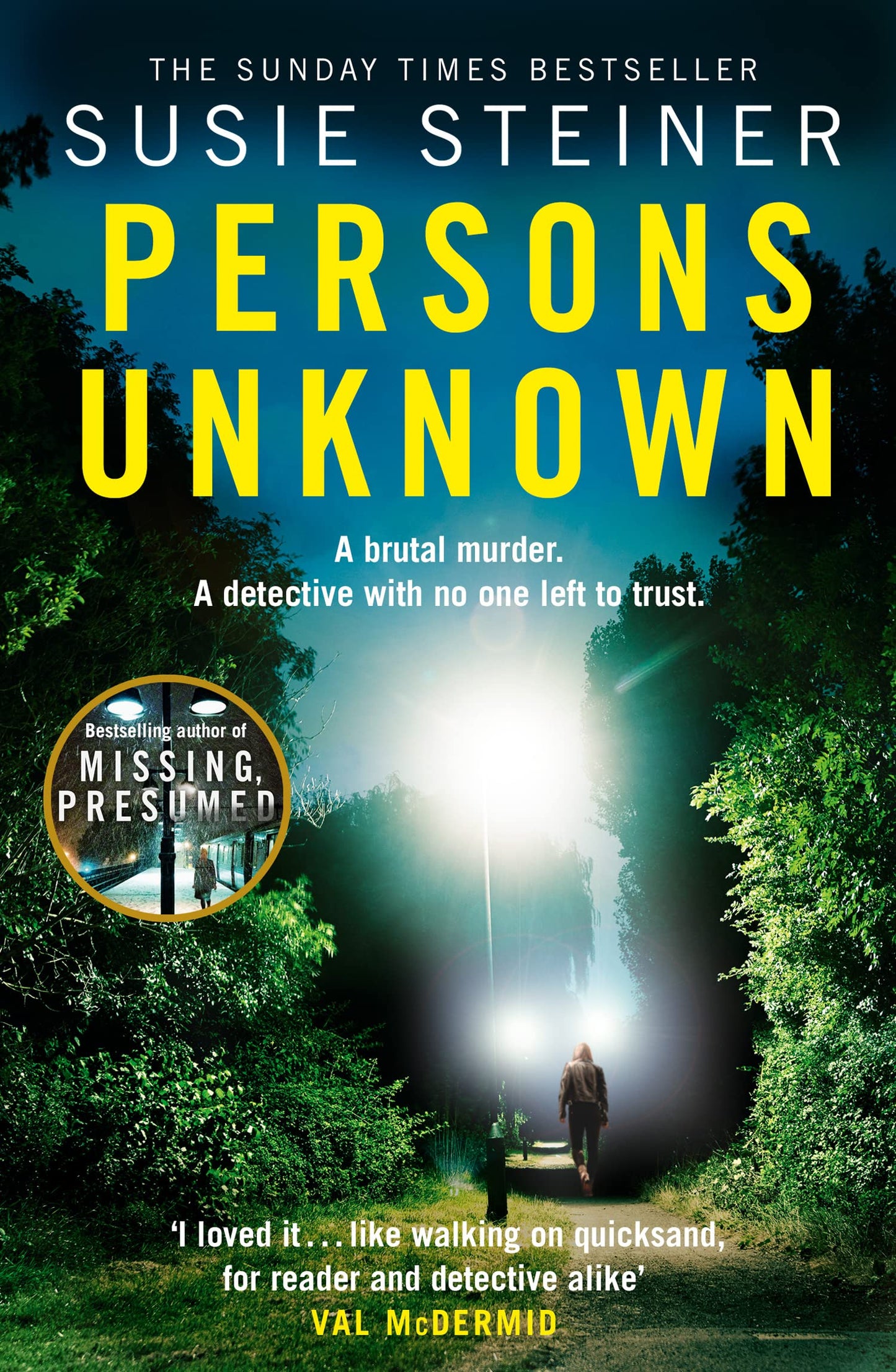 A Manon Bradshaw Thriller — Persons Unknown