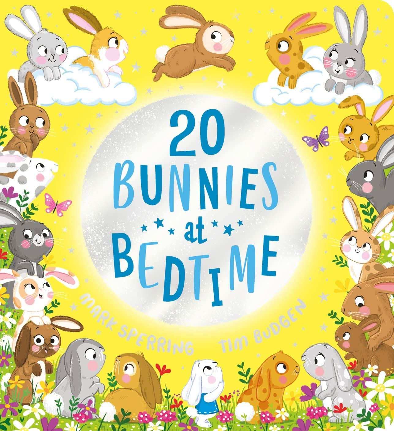 Twenty Bunnies At Bedtime Cased Board Book
