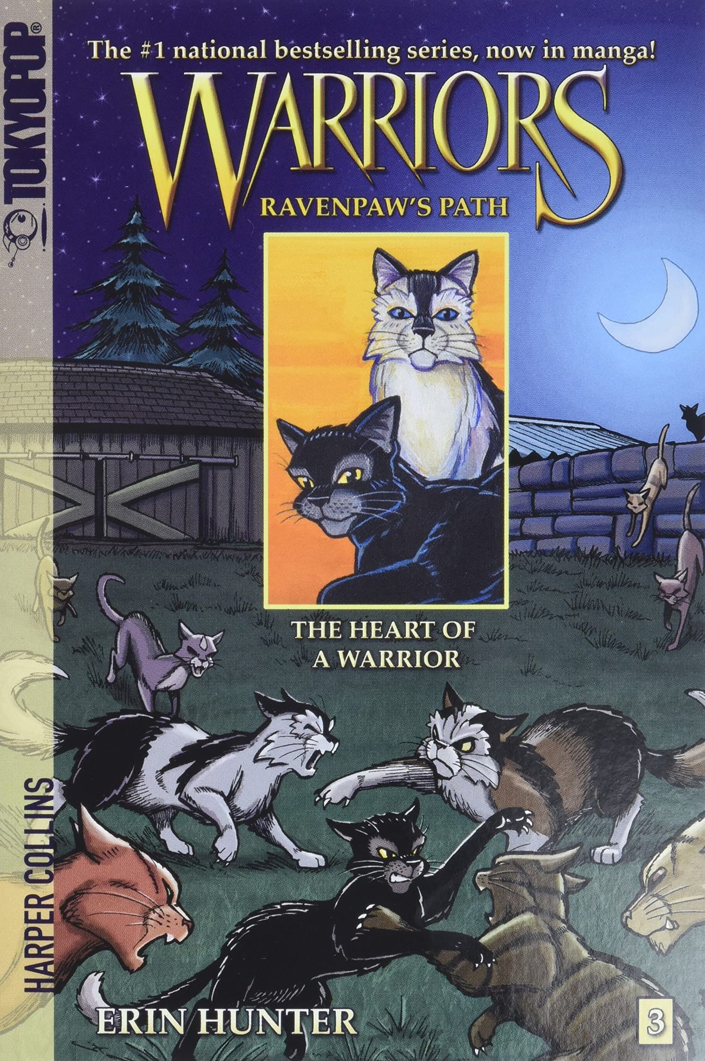 Warriors: Ravenpaw'S Path #3: The Heart Of A Warrior