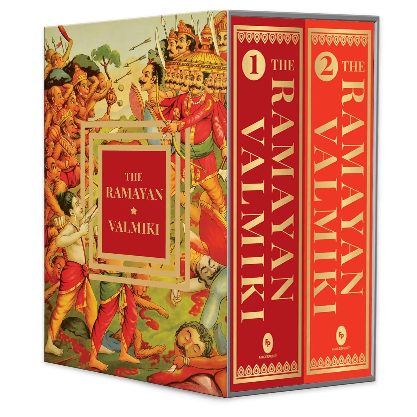 The Ramayan Of Valmiki: Volume 1 & 2 (Deluxe Hardbound Edition) Boxed Set