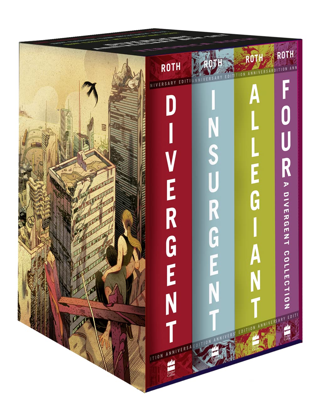 Divergent Series Four-Book Collection Box Set Â10Th Ann Edã