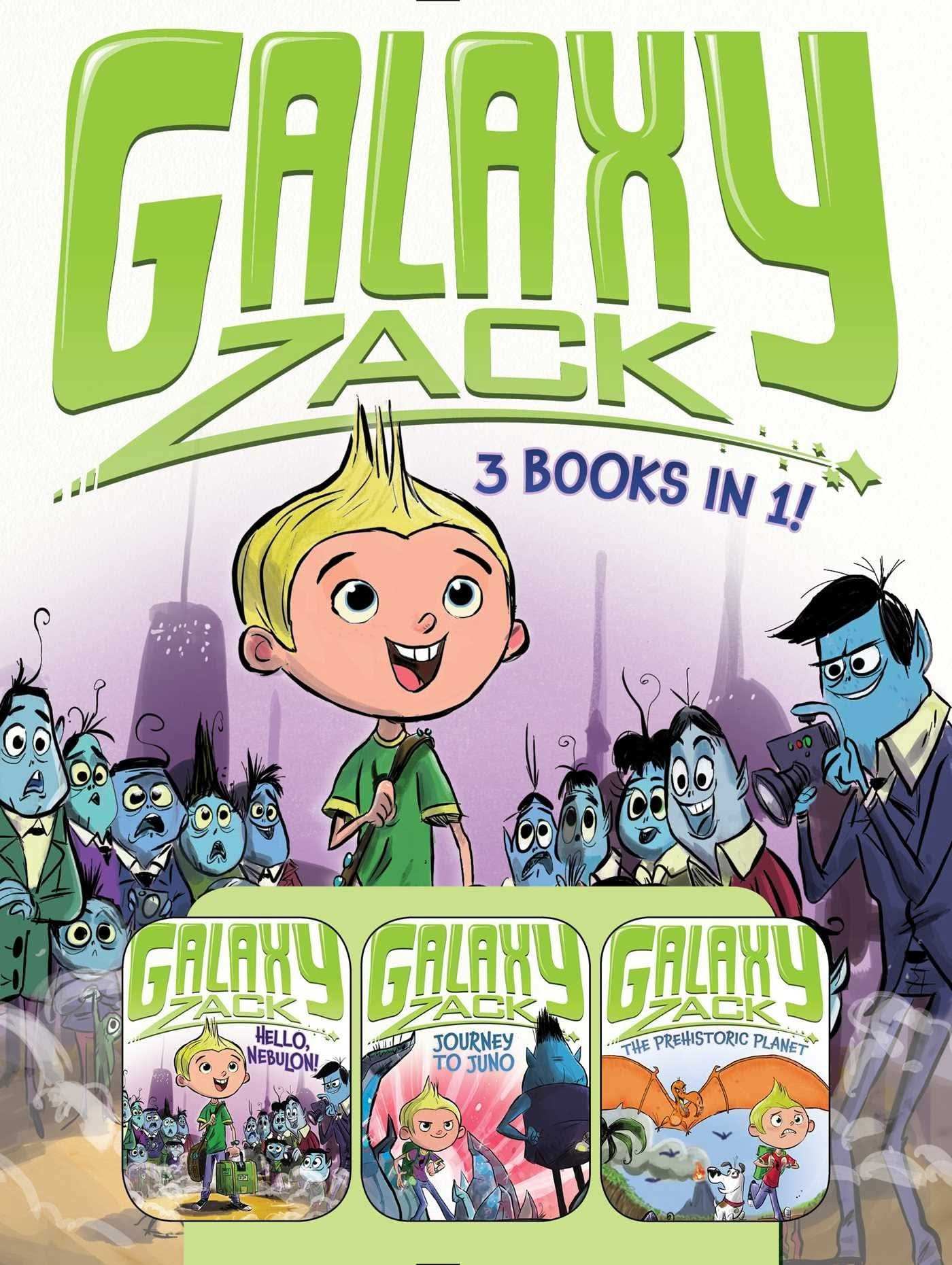 Galaxy Zack 3 Books In 1