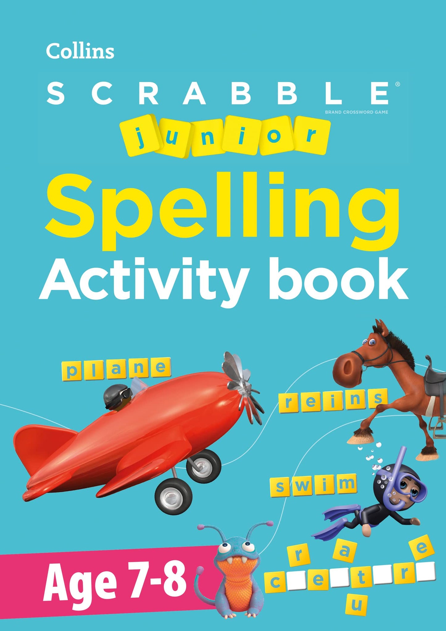Scrabble Junior Spelling Activity Book