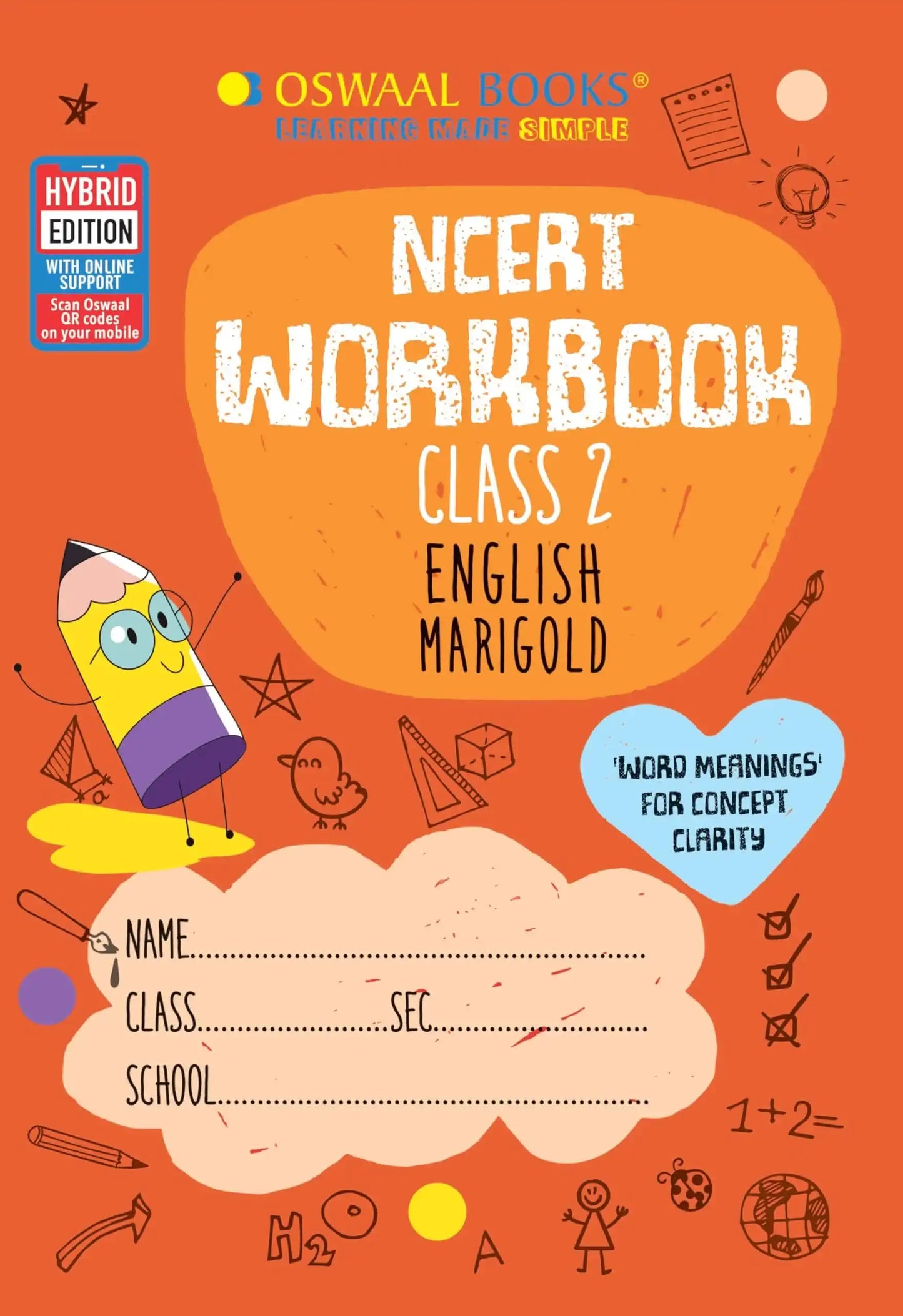 Oba Ncert English W/B 2
