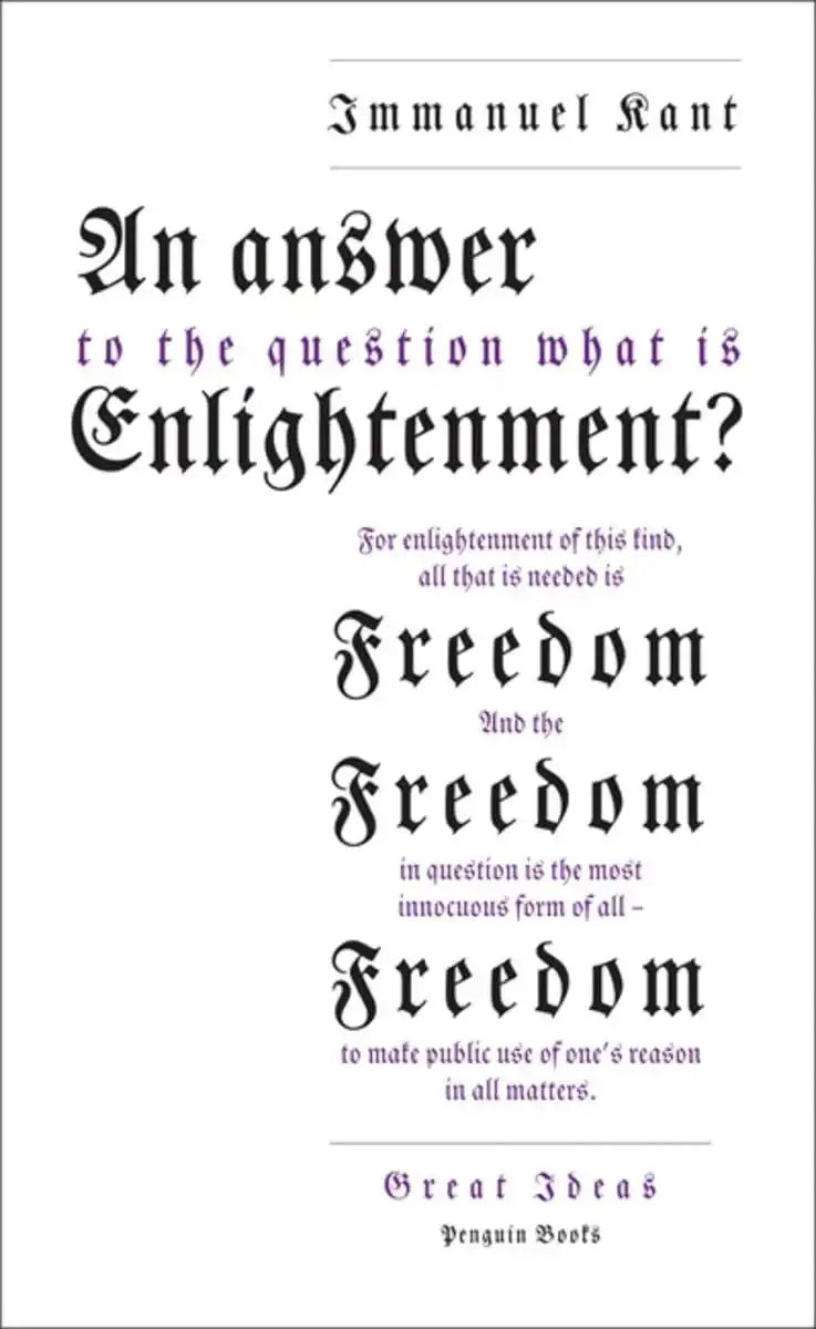 An Answer To The Question: 'What Is Enlightenment?'