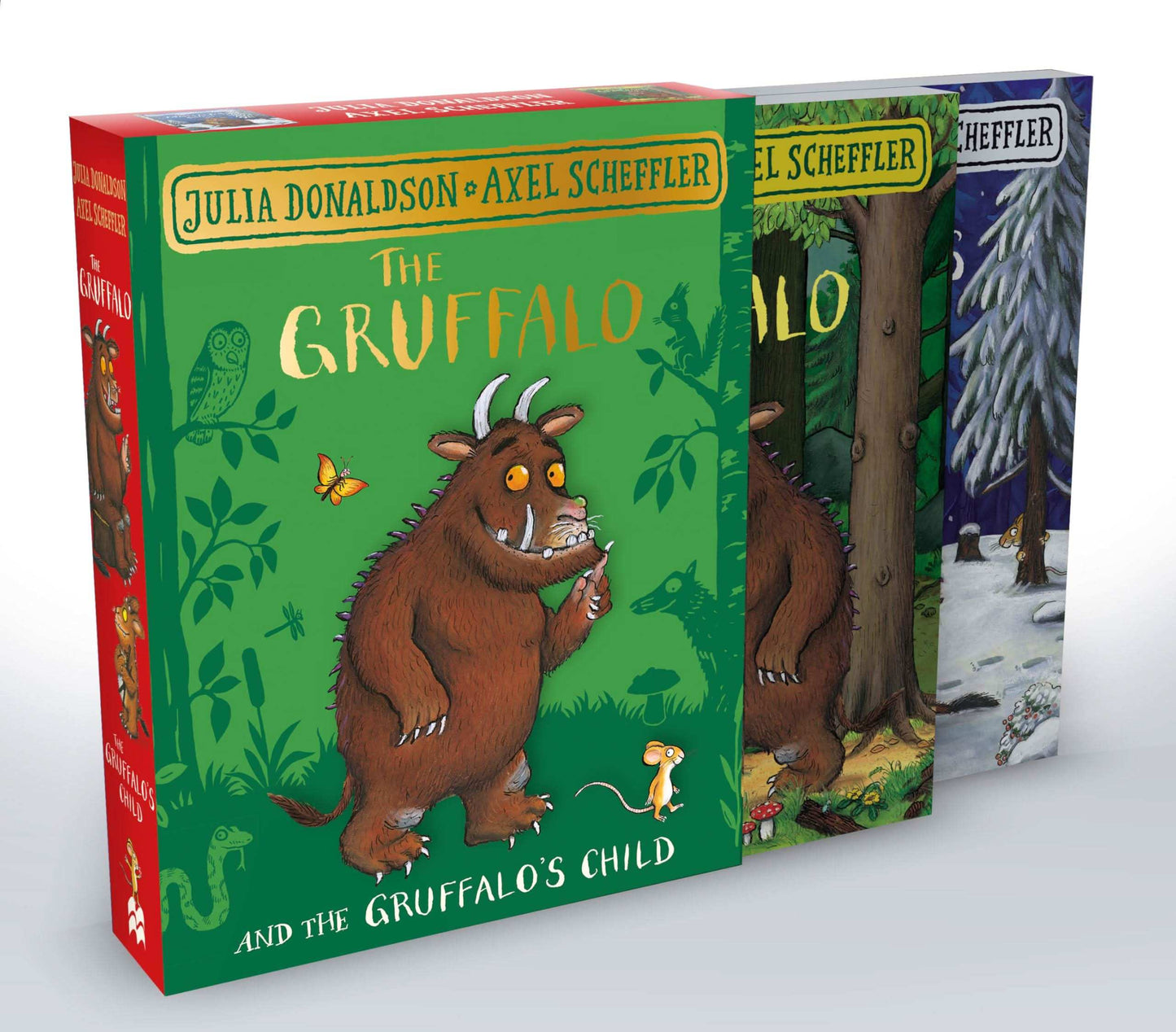 The Gruffalo And The Gruffalos Child Board Book Gift Slipcase