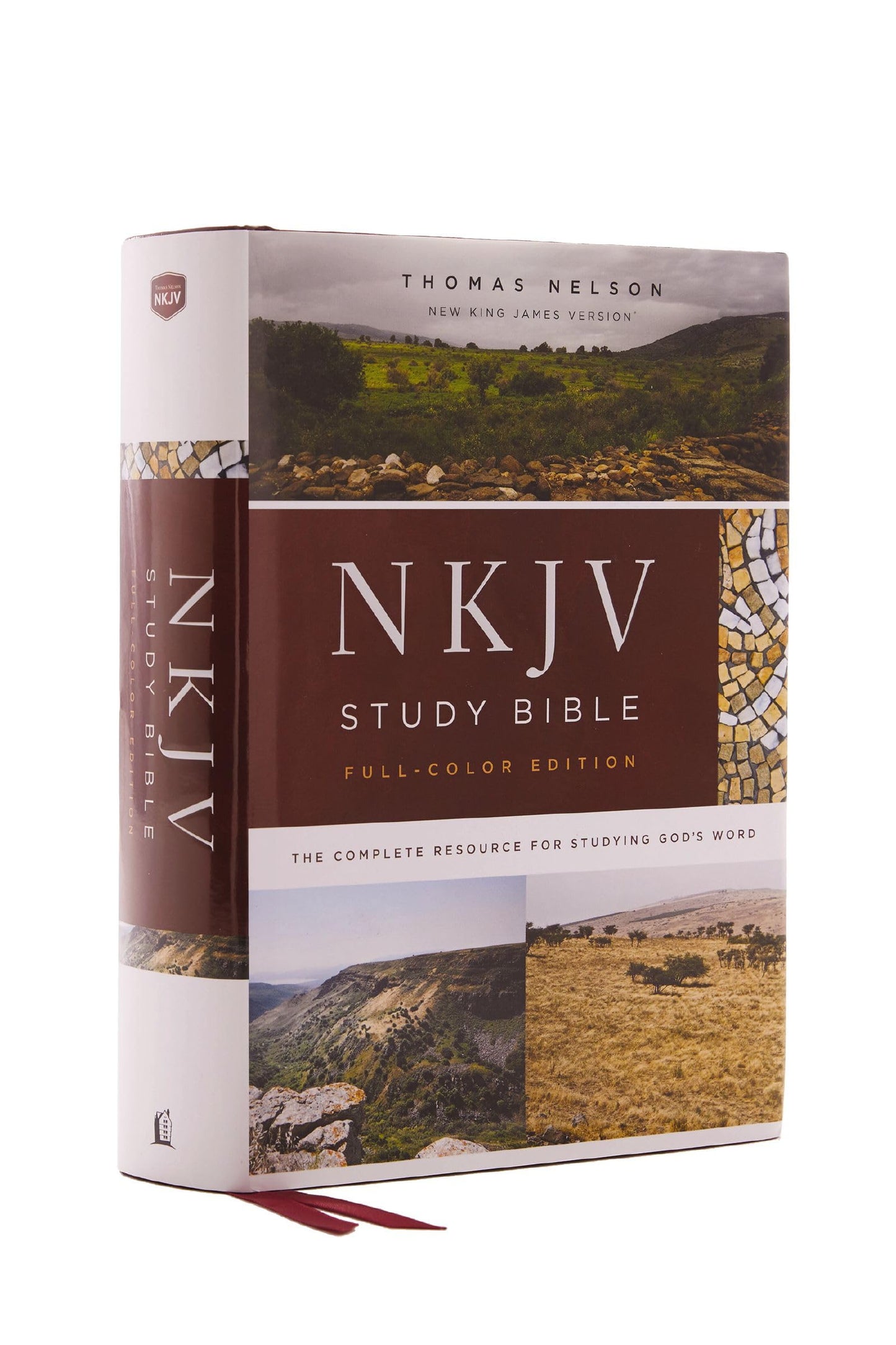 Nkjv Study Bible, Hardcover, Full-Color, Comfort Print