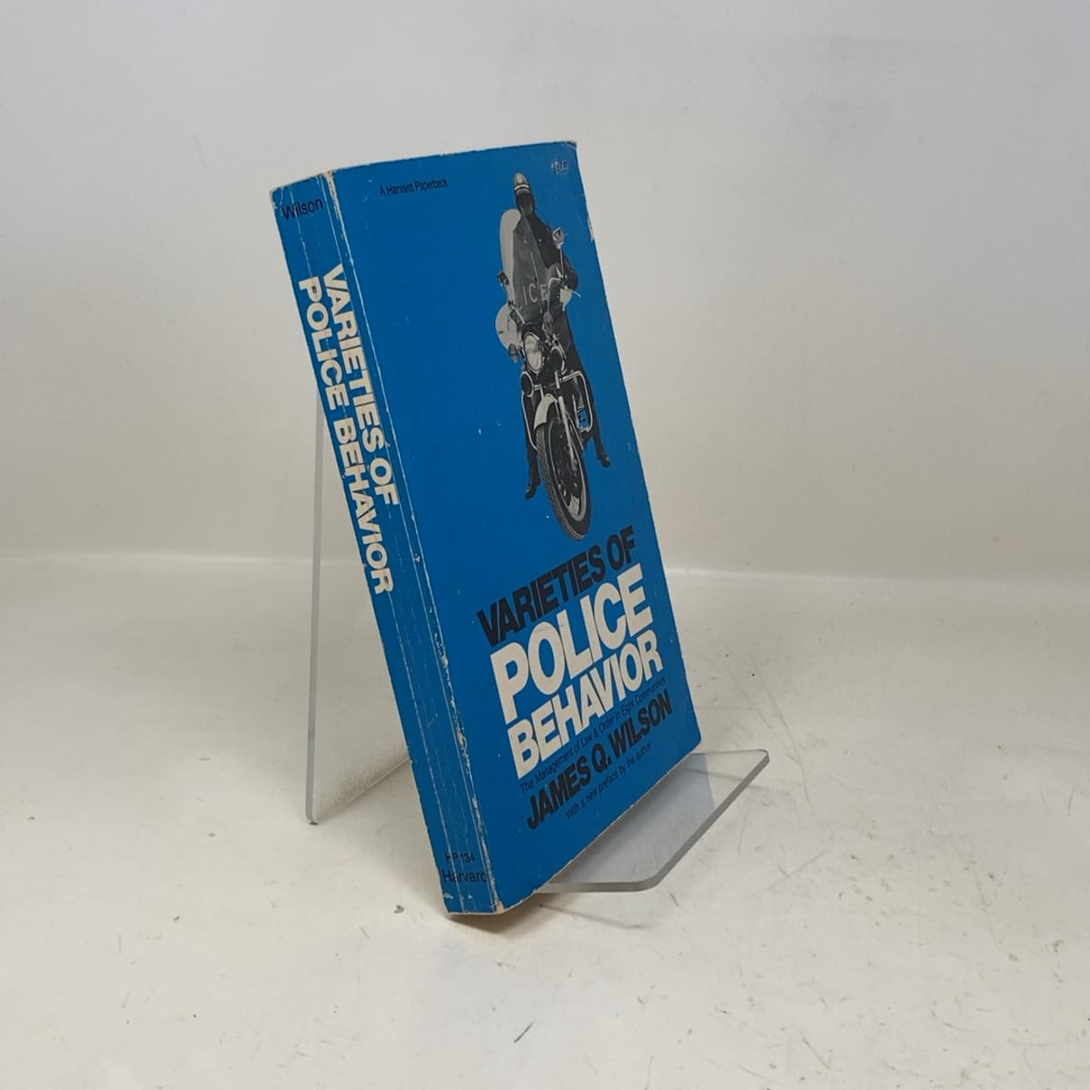Varieties Of Police Behavior