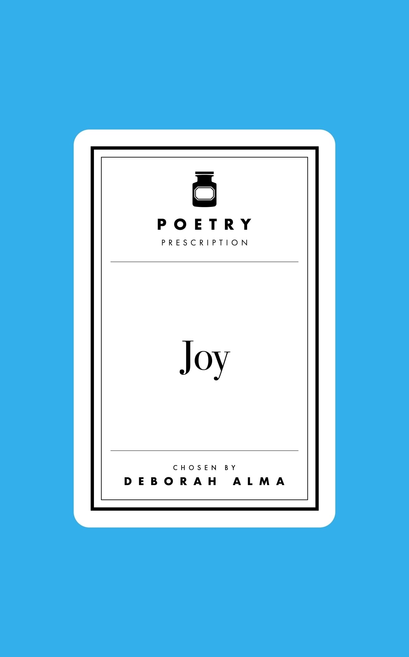 Poetry Prescription: Joy: 6