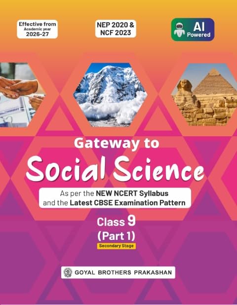 Gateway to Social Science Part 1 for Class 9 for 2026-2027 Examination
