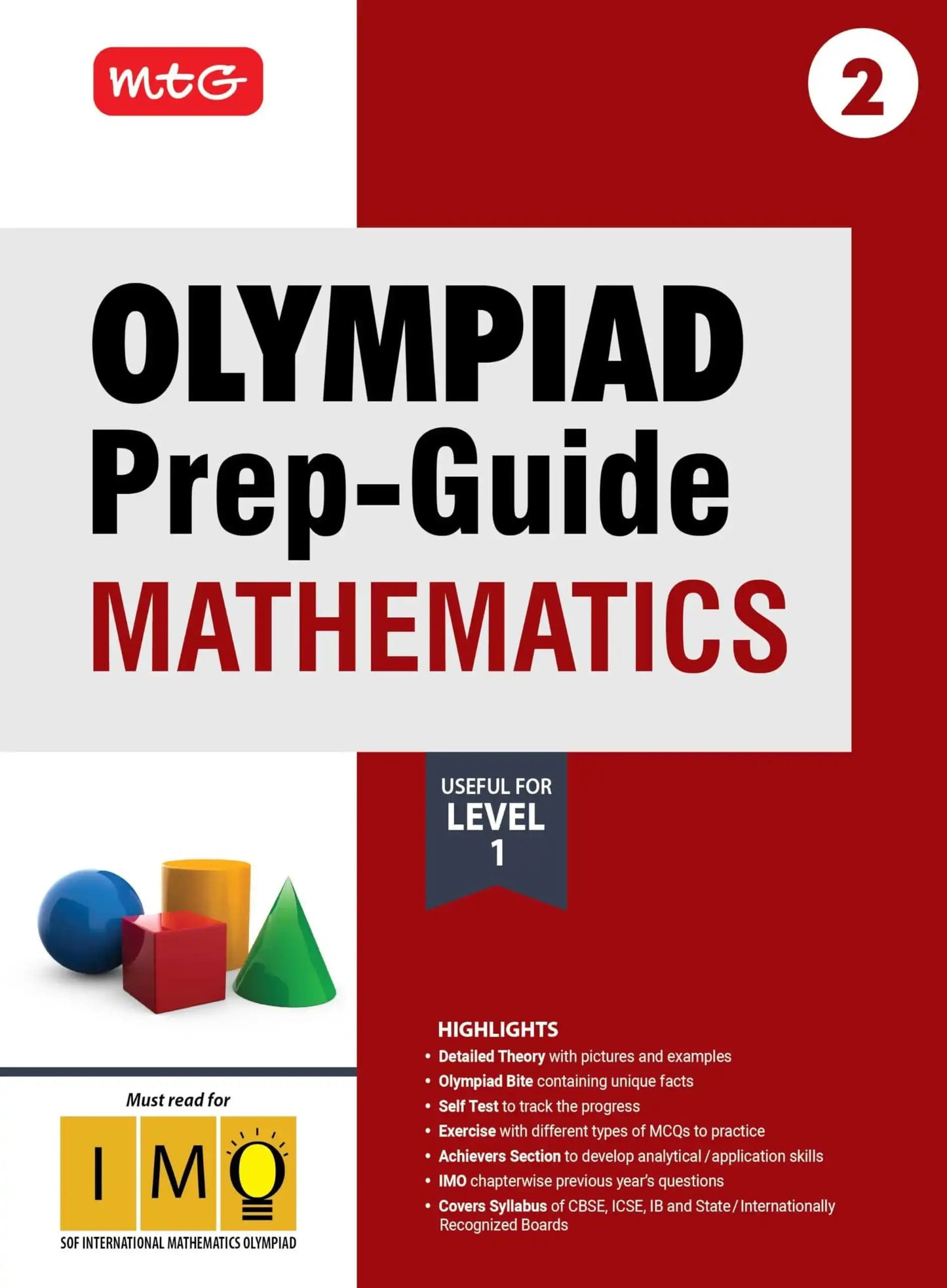 Mtg Prep Guide Maths Olympiad Bk 2