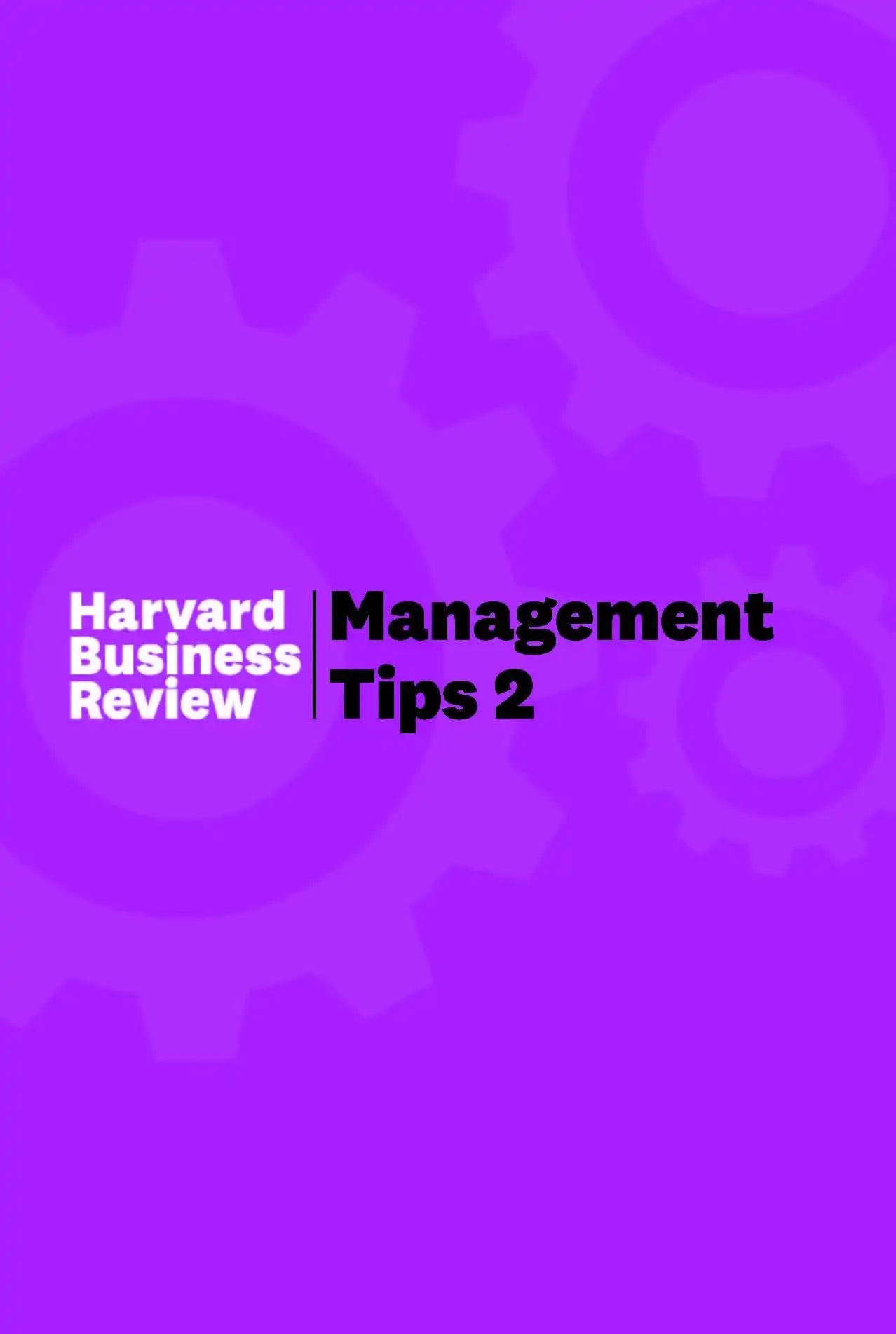 Management Tips 2