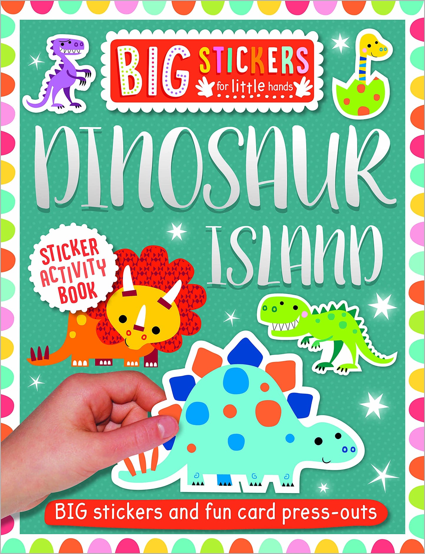 Big Stickers For Little Hands Dinosaur Island