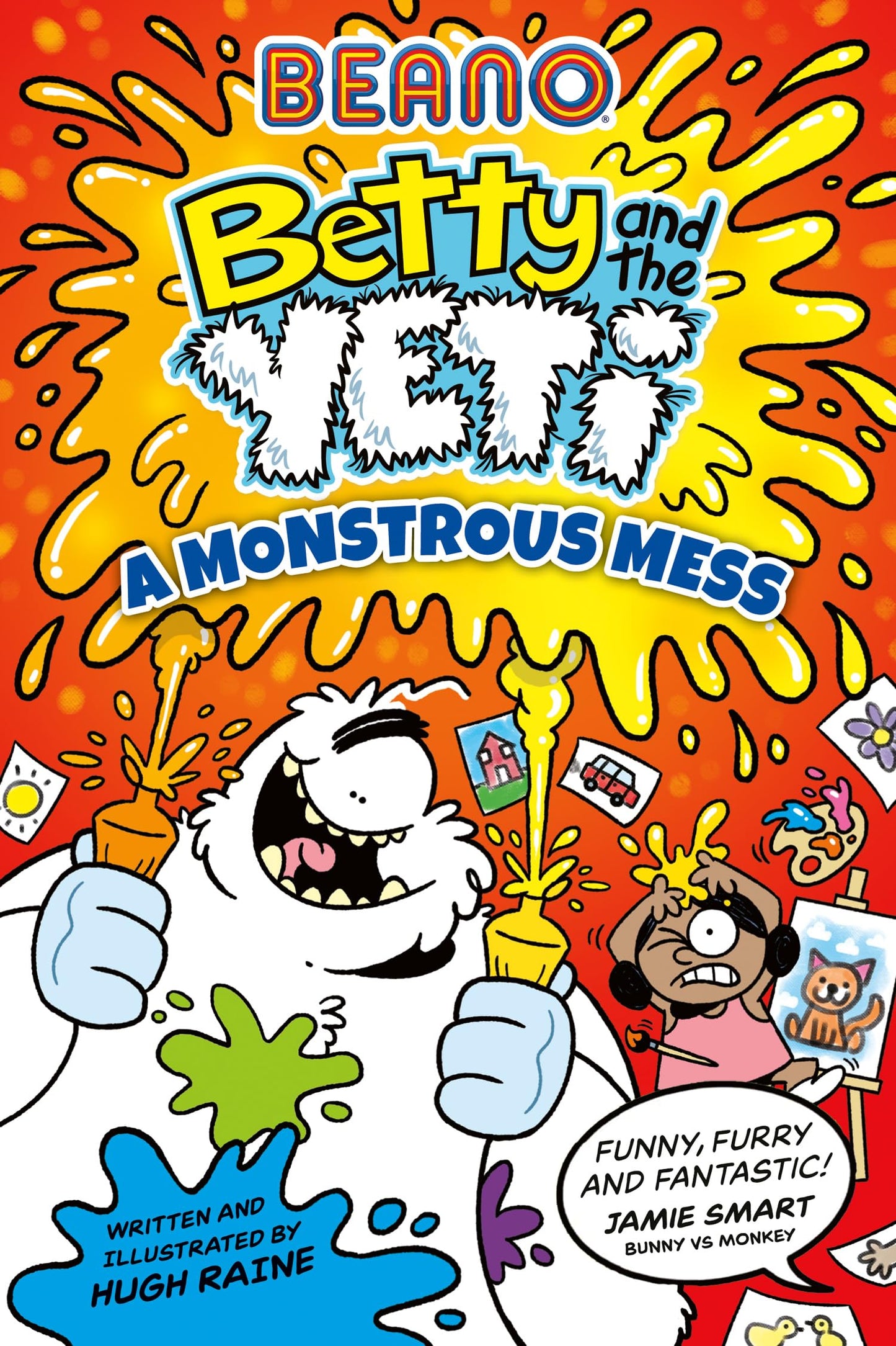 Betty And The Yeti — Beano A Monstrous Mess