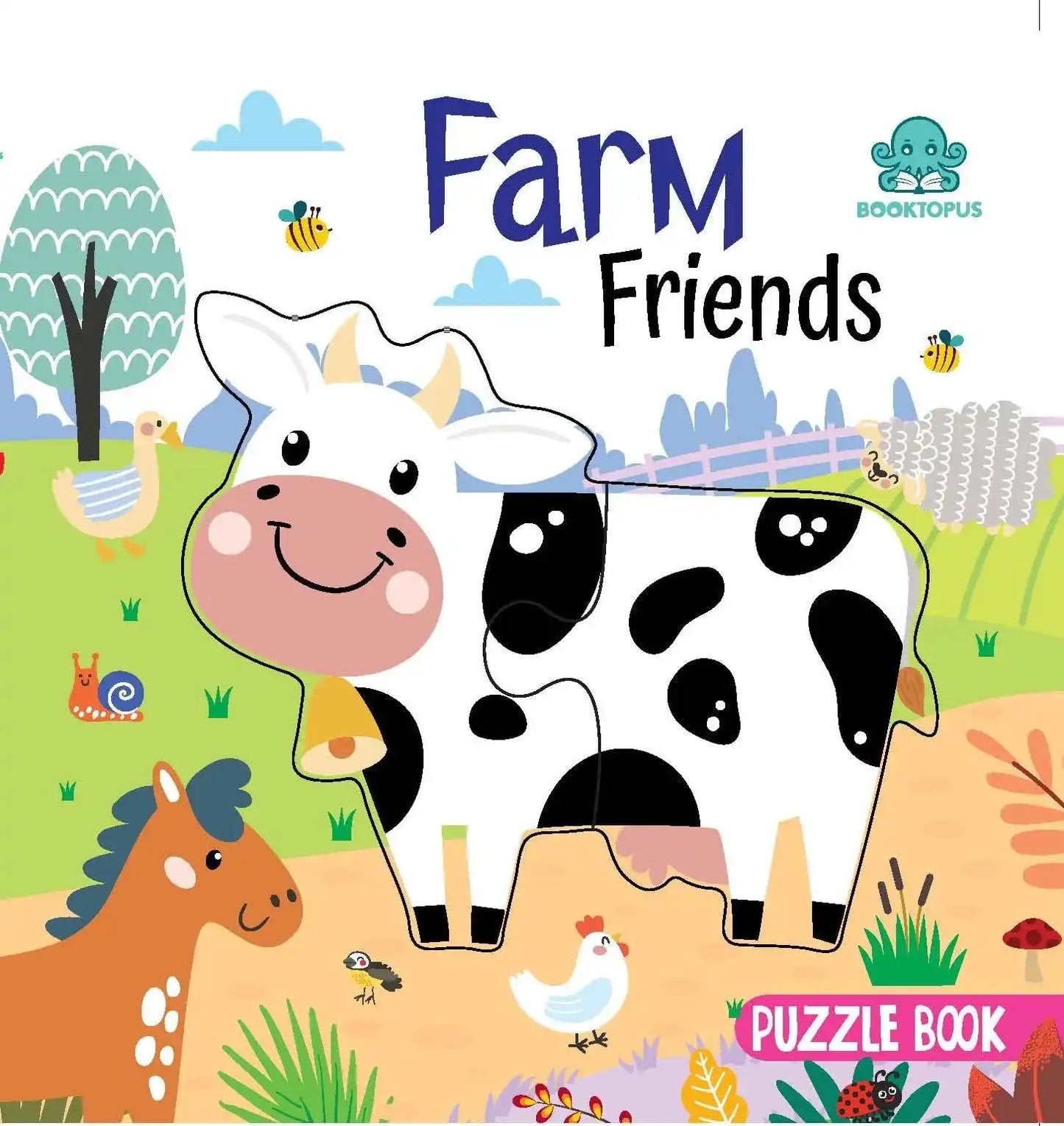 Farm Friends Puzzle Board Book