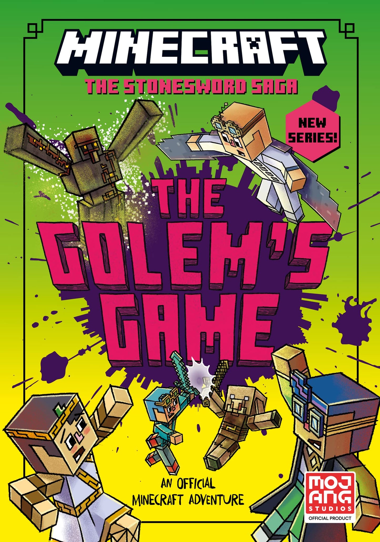 Stonesword Saga (5) — Minecraft: The Golem'S Game