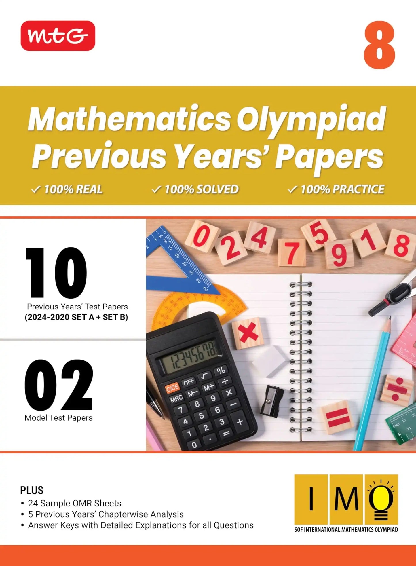 Mtg Previous Yrs Maths Olympiad Bk 8