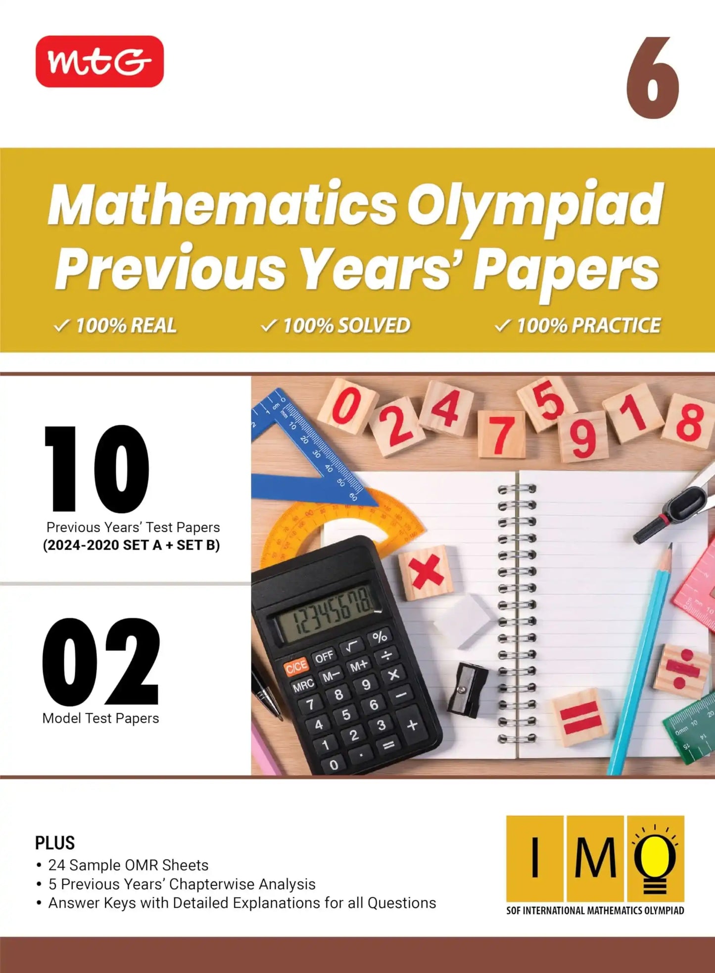Mtg Previous Yrs Maths Olympiad Bk 6