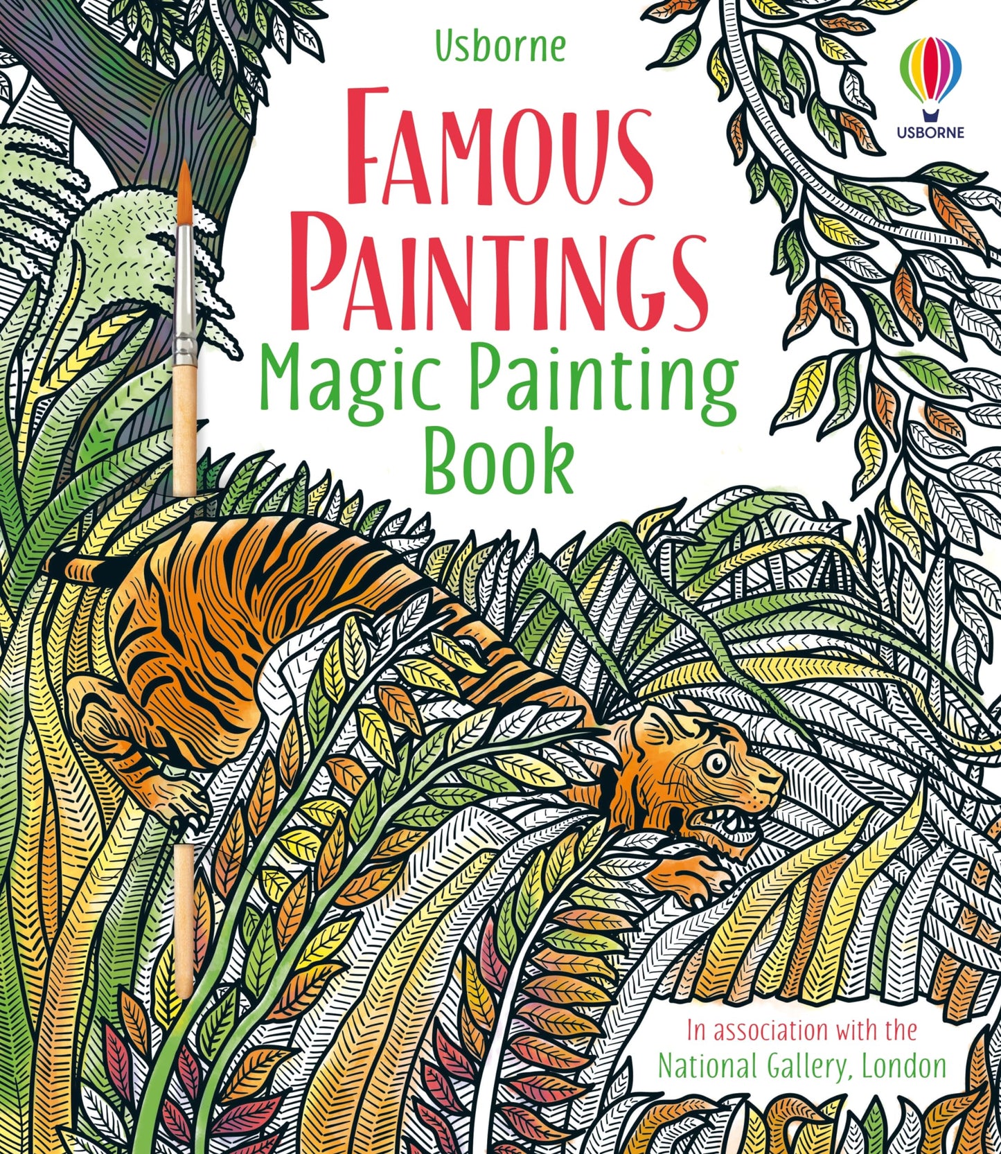 Famous Painting Magic Painting Book