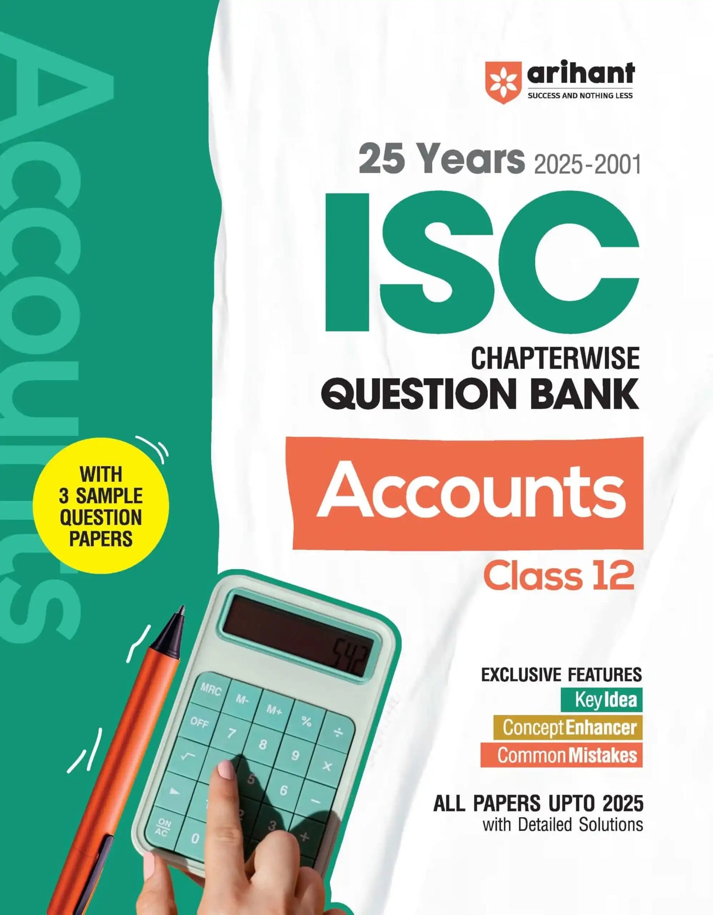 Arihant Isc Chapterwise Accounts Paper