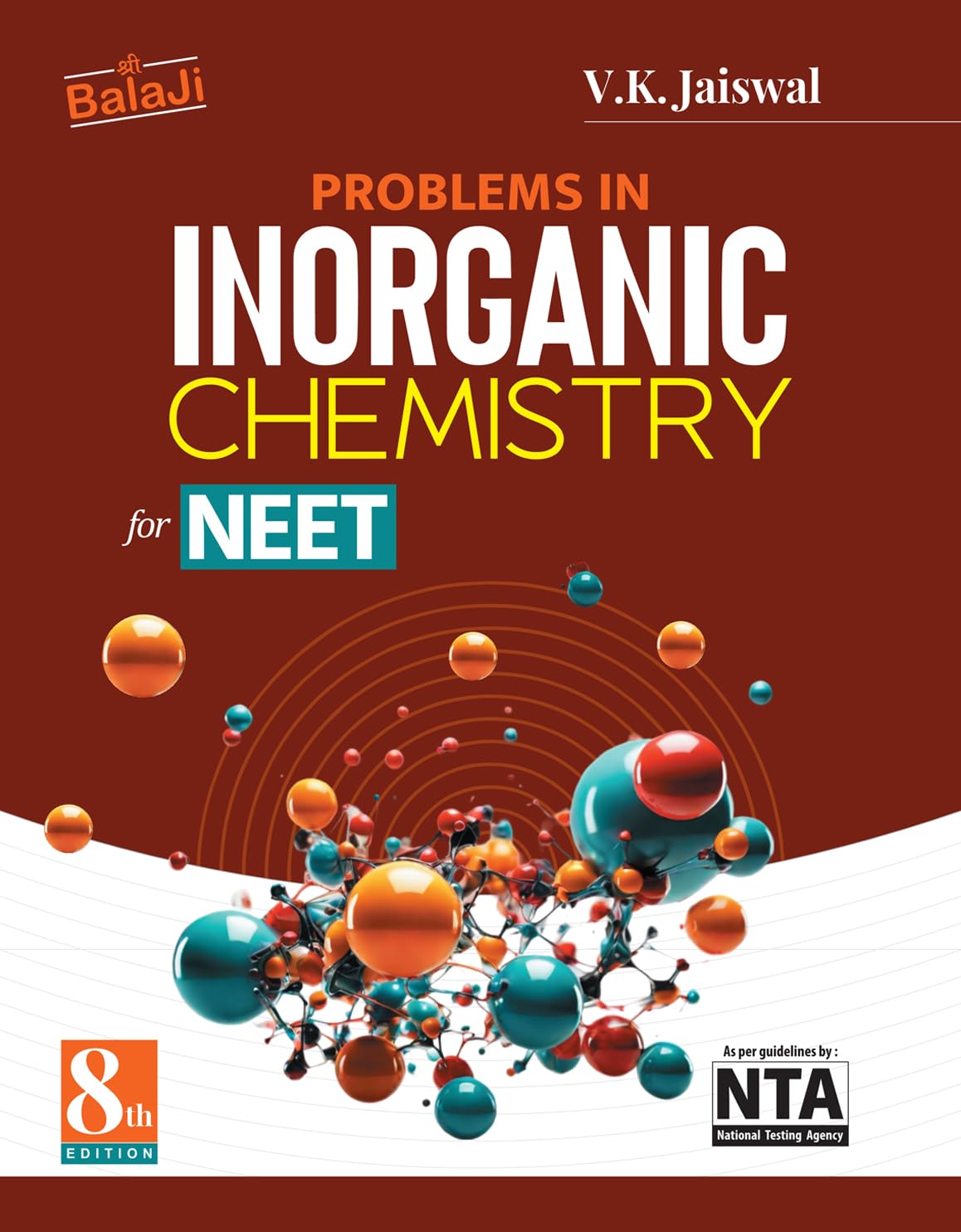 Problems in Inorganic Chemistry for NEET - 8th Edition, 2025 (Books for NEET)