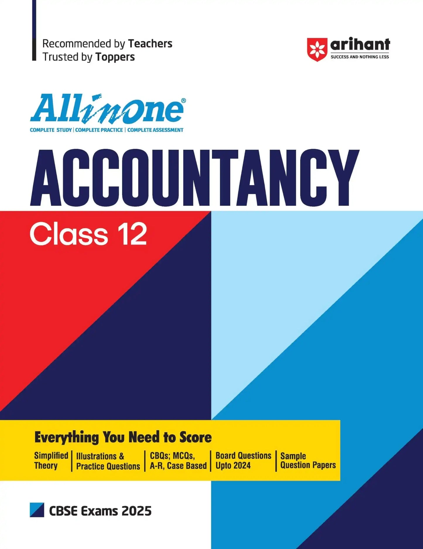 Arihant Aio Accountancy Bk 12 (2025)