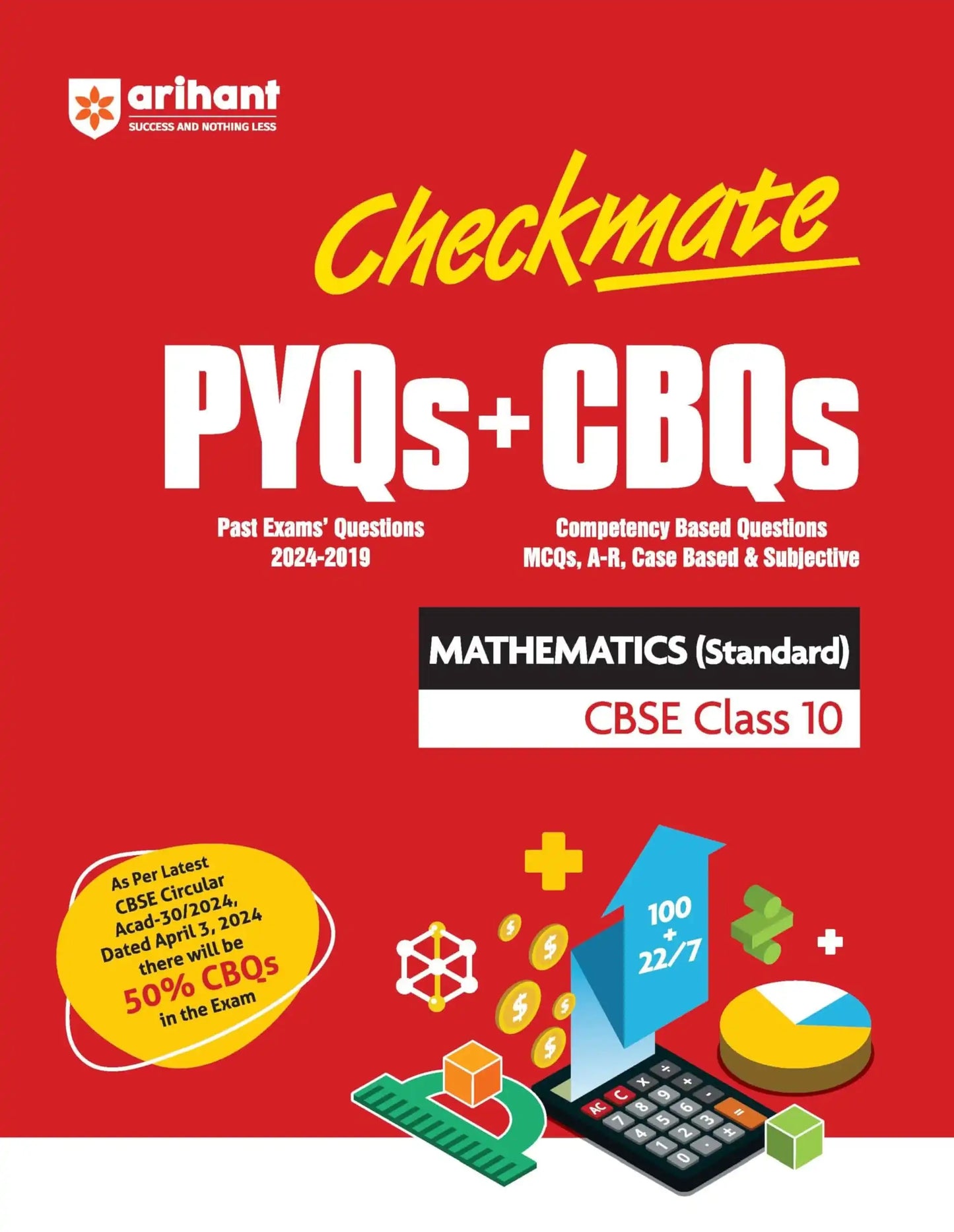 Arihant Checkmate Maths (Standard) Bk 10