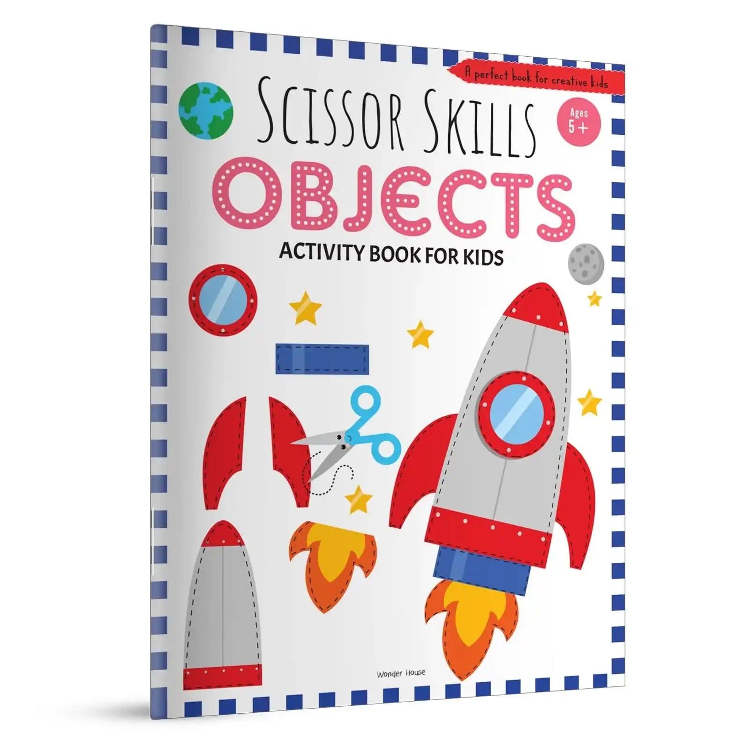 Scissor Skills: Objects (Activity Book For Kids)
