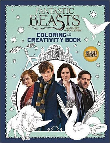 HARRY POTTER: FANTASTIC BEASTS AND WHERE TO FIND THEM: COLORING AND CREATIVITY BOOK