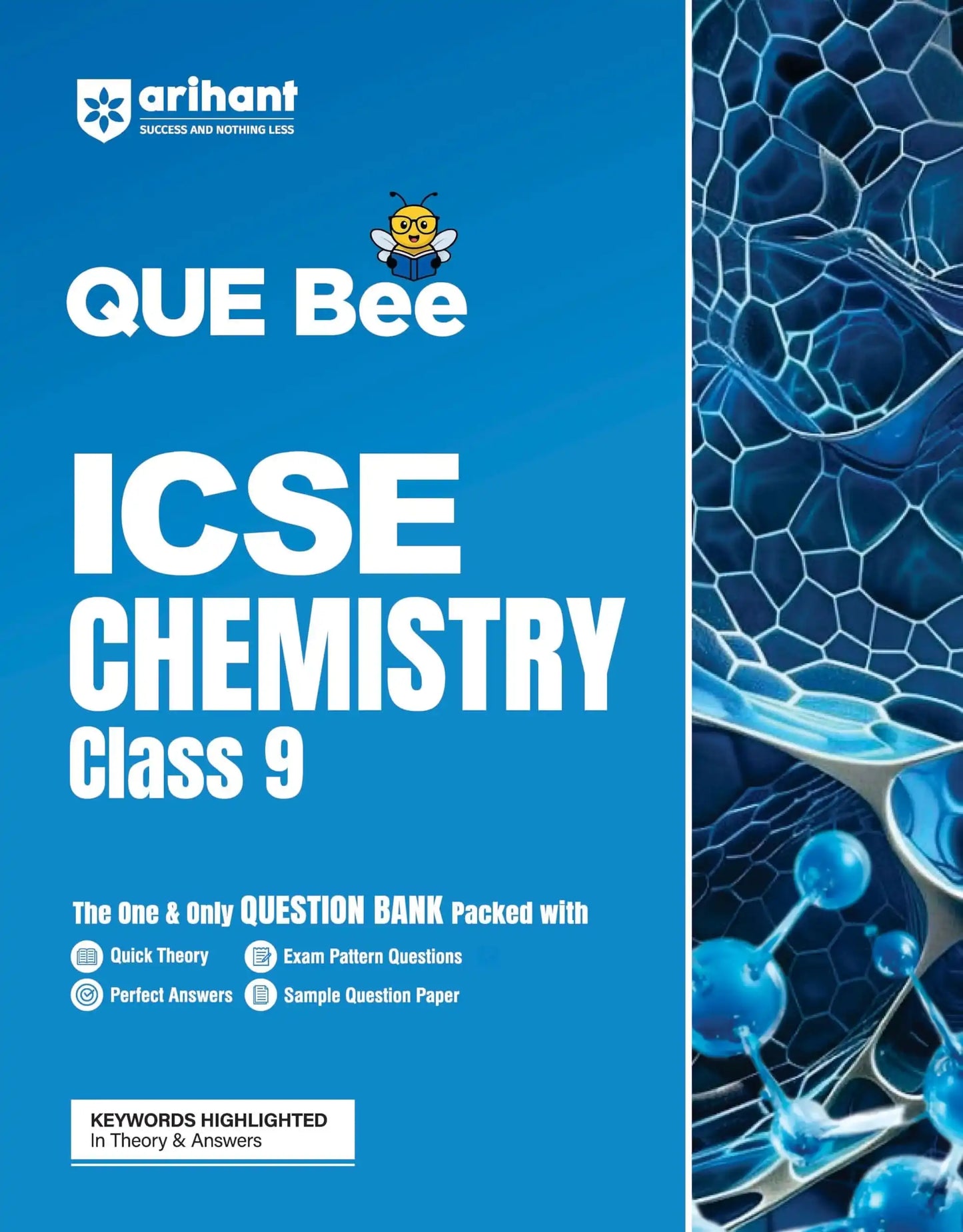 Arihant Que Bee Icse Chemistry Bk 9
