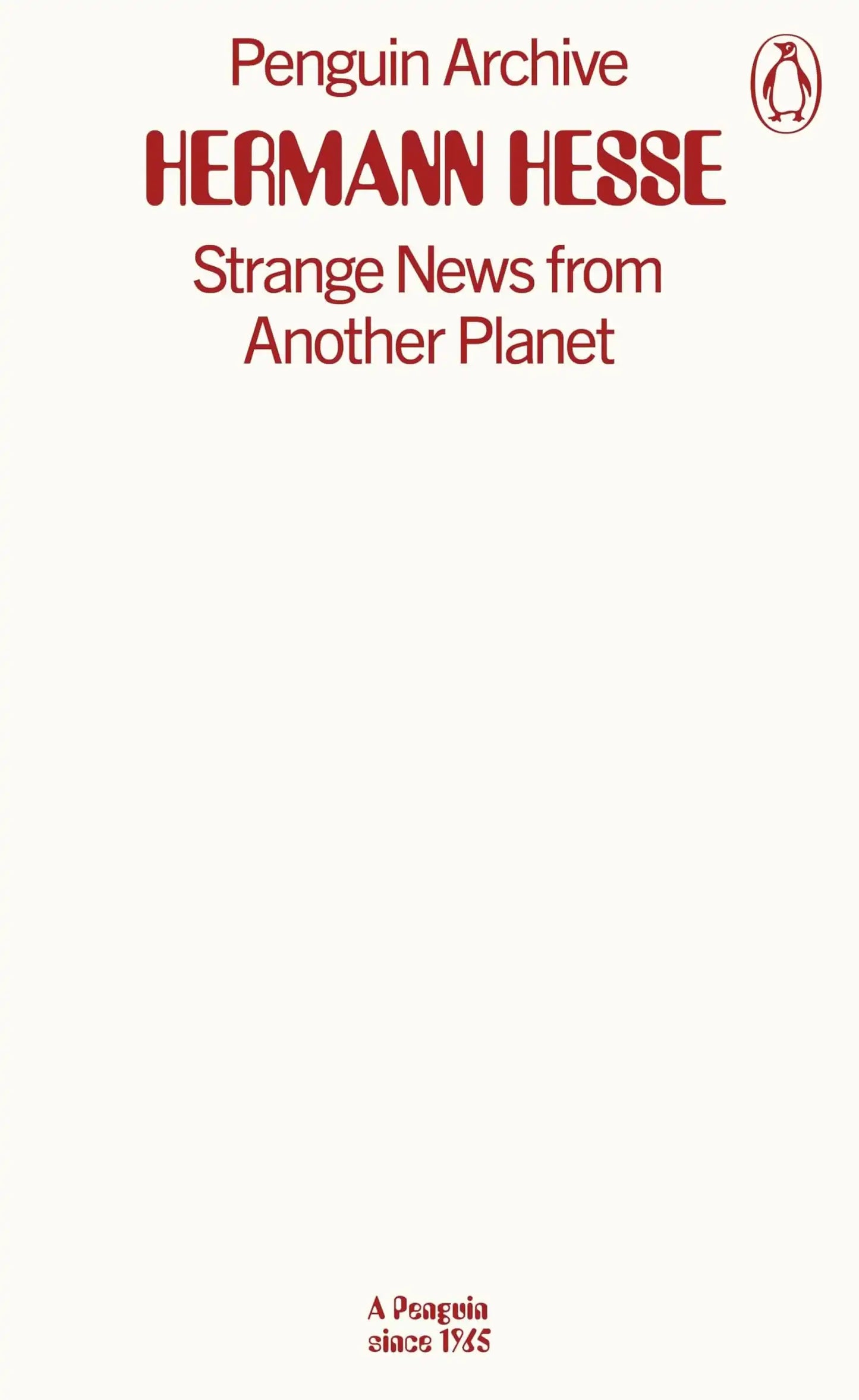 Strange News From Another Planet