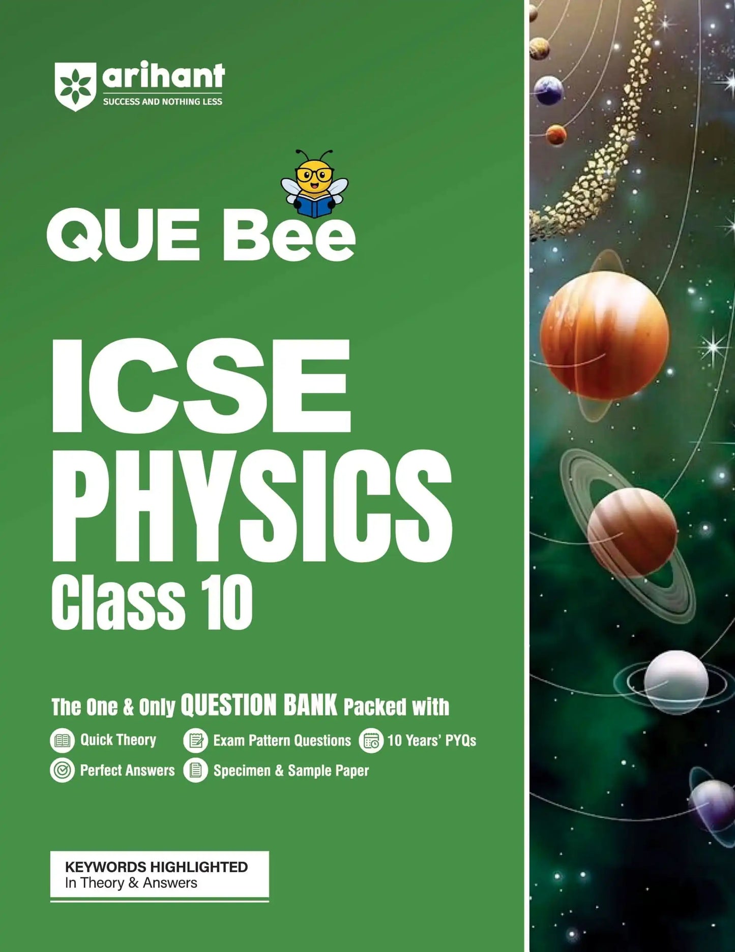 Arihant Que Bee Icse Physics Bk 10