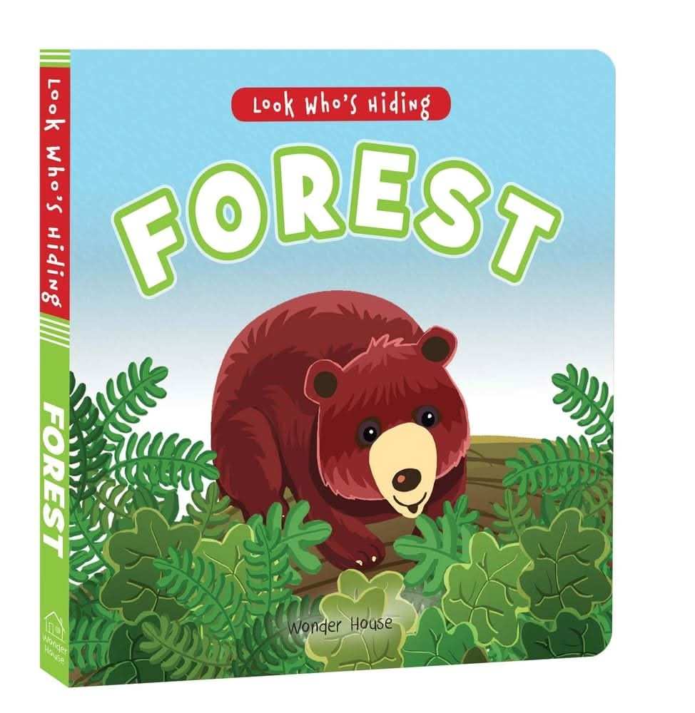Look Who'S Hiding - Forest : Pull The Tab Novelty Books For Children
