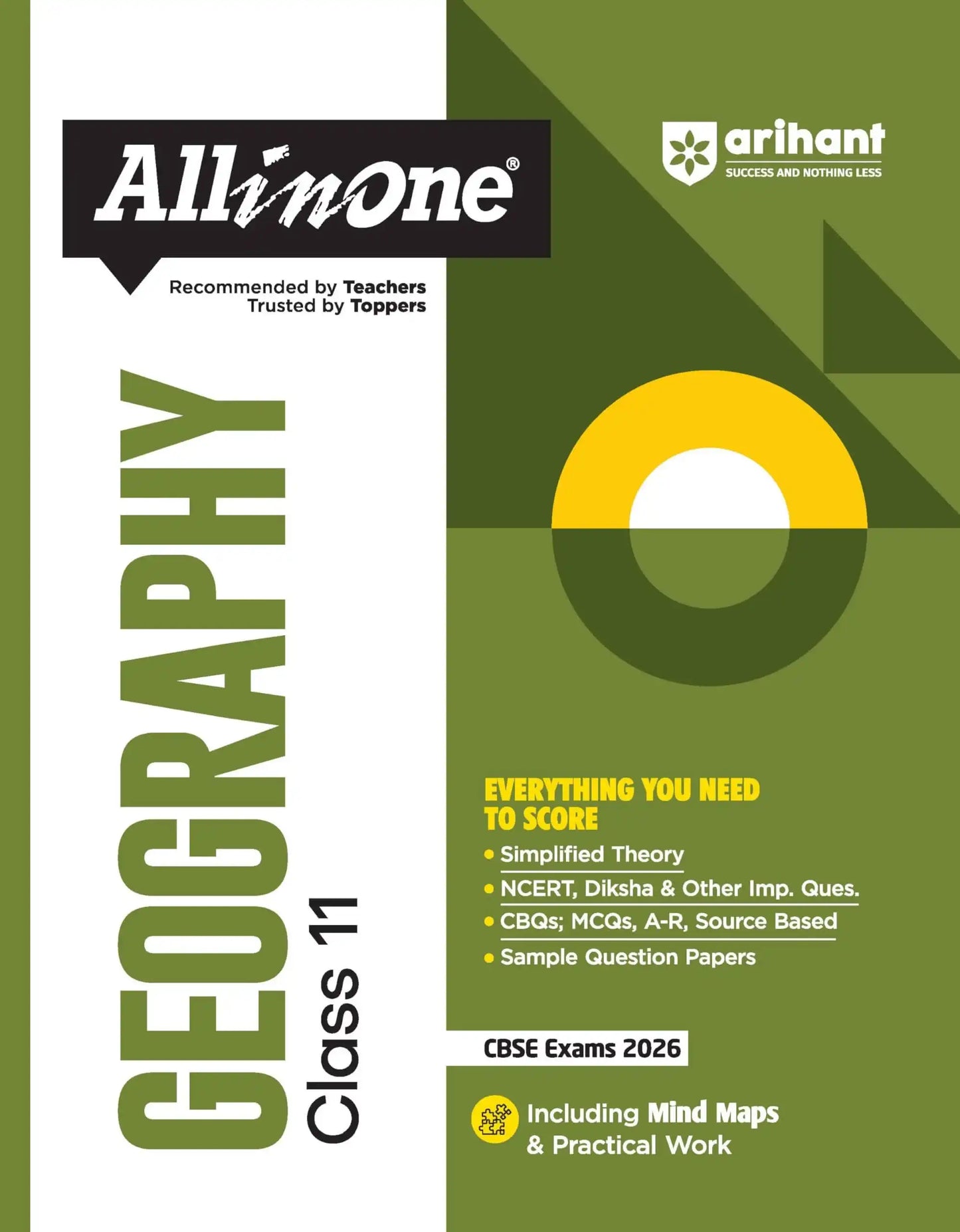 Arihant Aio Geography Bk 11 (2026)