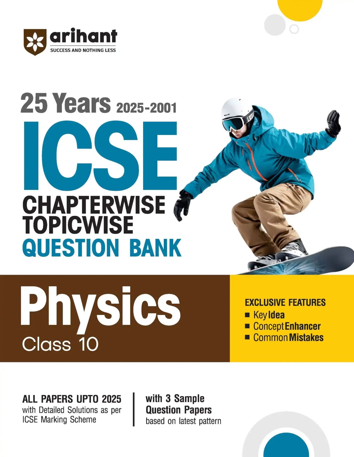 Arihant Icse Chapterwise Physics Paper