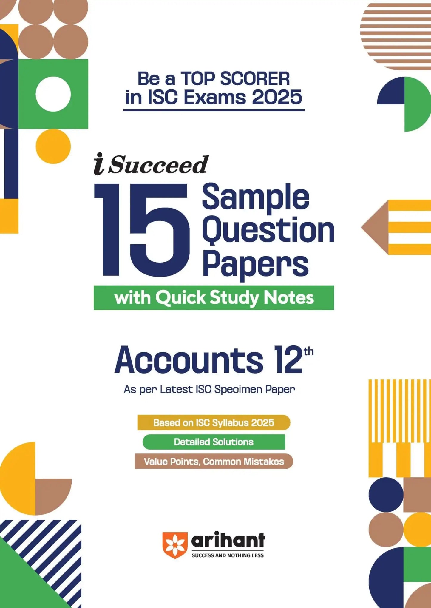 Arihant Isc Sqp Accounts Bk 12