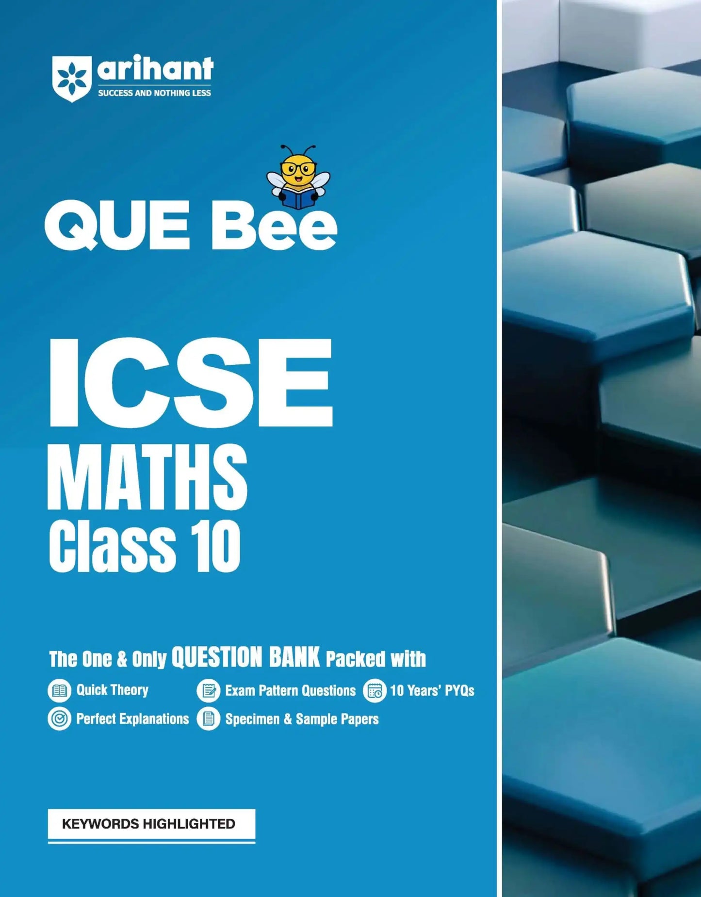 Arihant Que Bee Icse Maths Bk 10