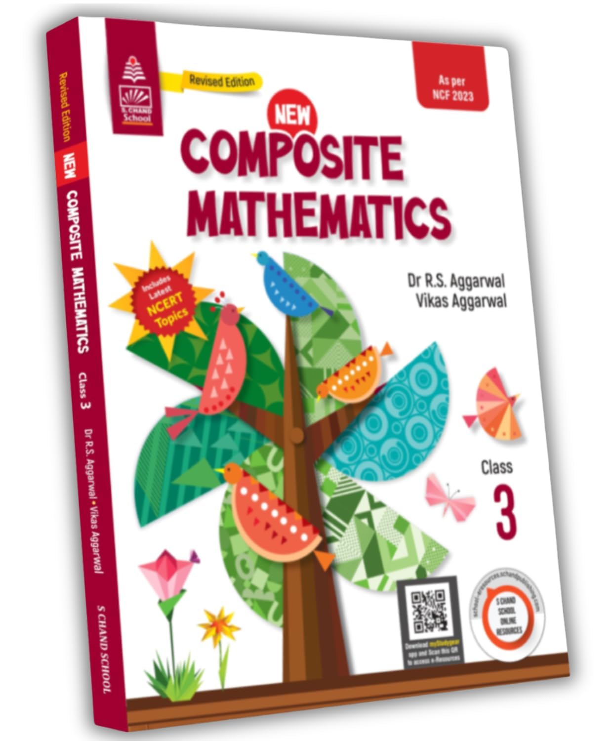 New Composite Mathematics Class 3 - by Dr R.S. Aggarwal, Vikas Aggarwal (2024-25 Examination)