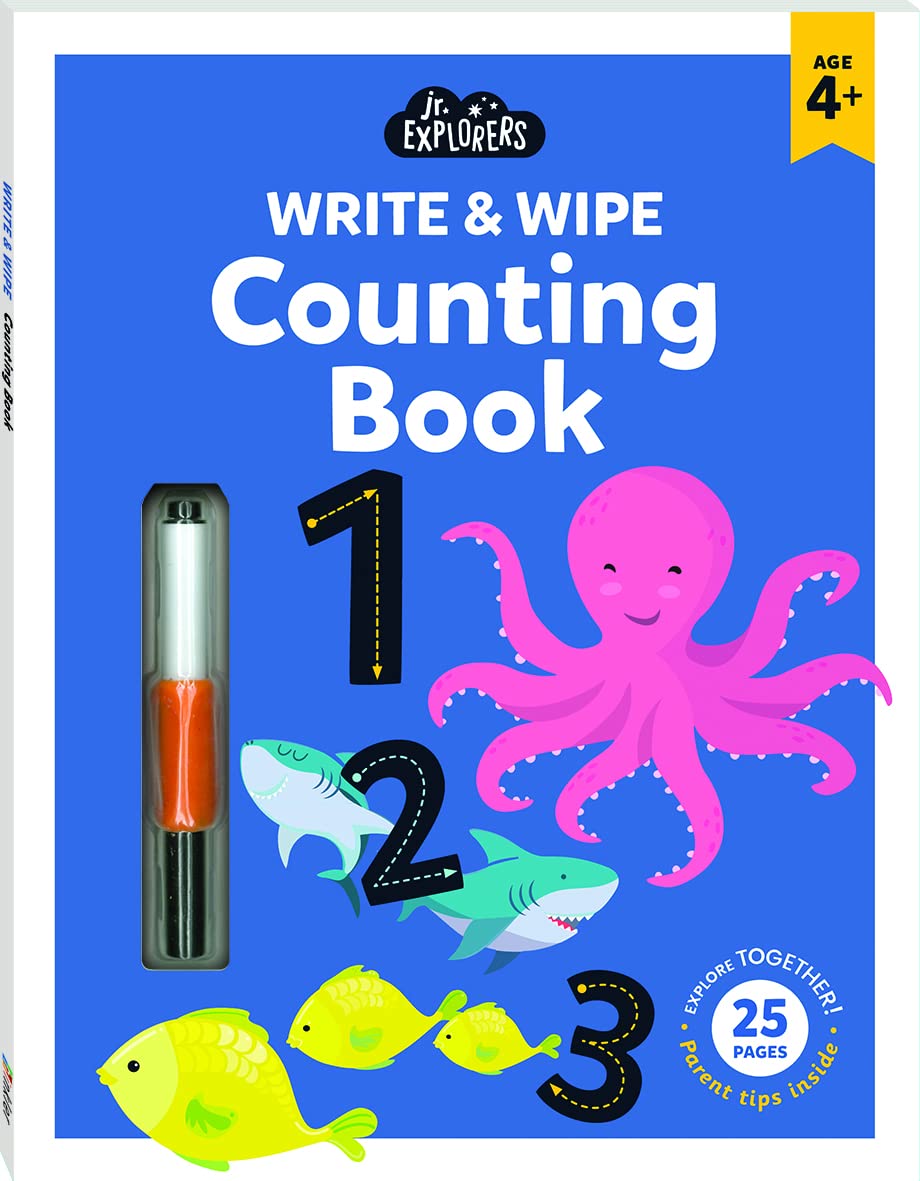 Junior Explorers Write And Wipe: Countingbook