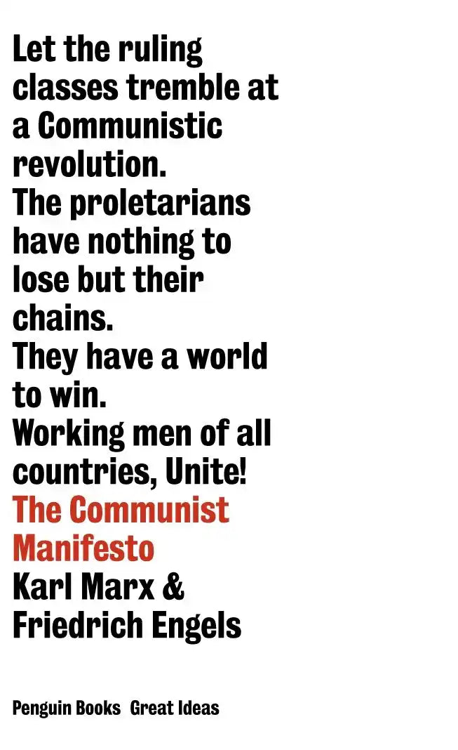 The Communist Manifesto