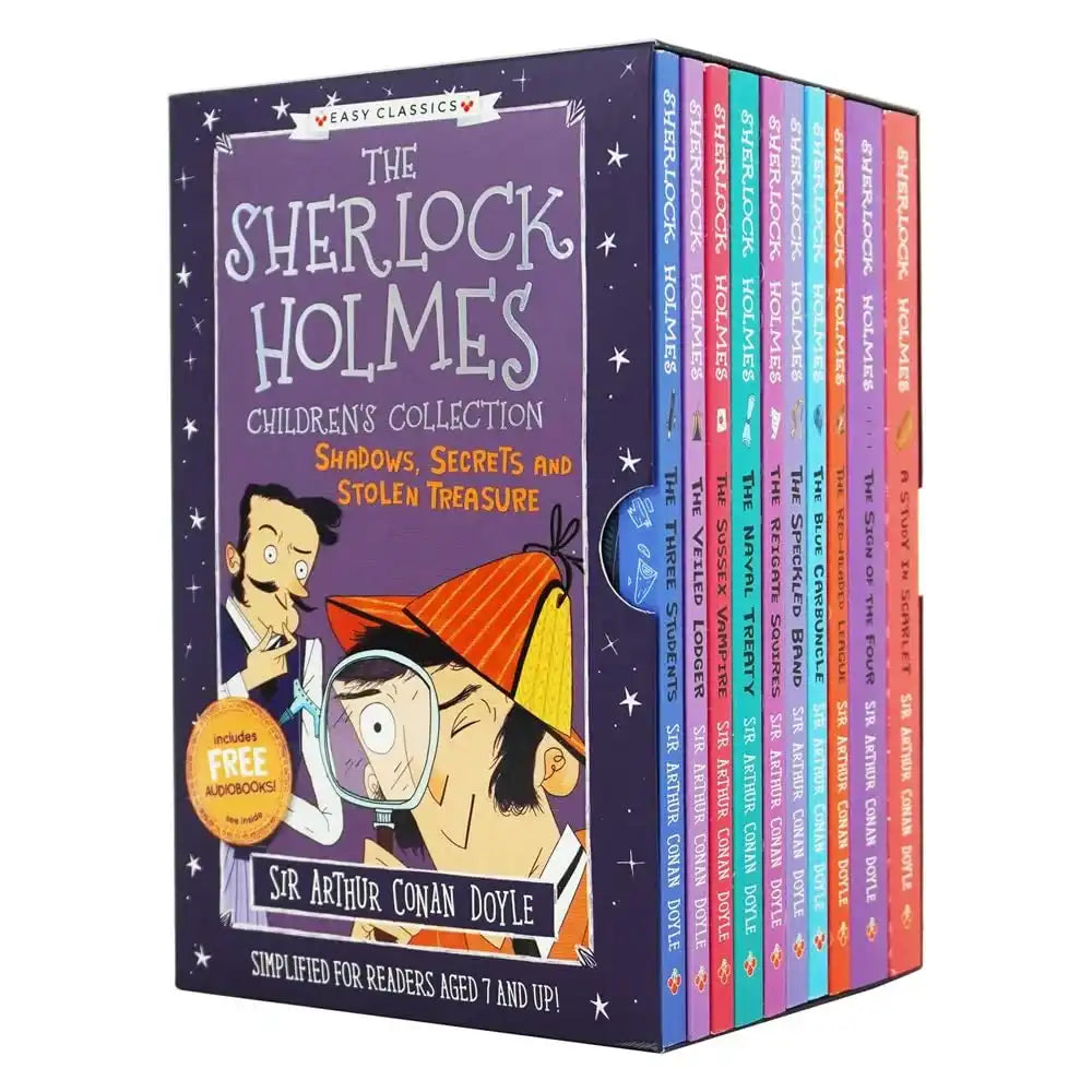 The Sherlock Holmes Children'S Collection: (Series 1) Shadows, Secrets And Stolen Treasure (Easy Cla