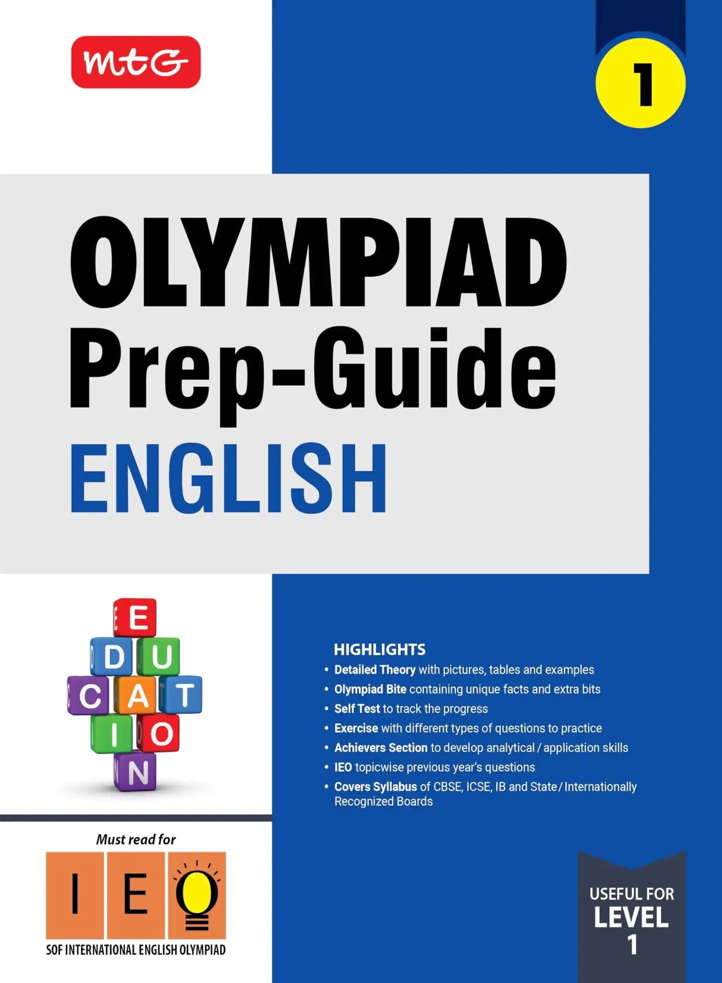 Mtg Prep Guide English Olympiad Bk 1