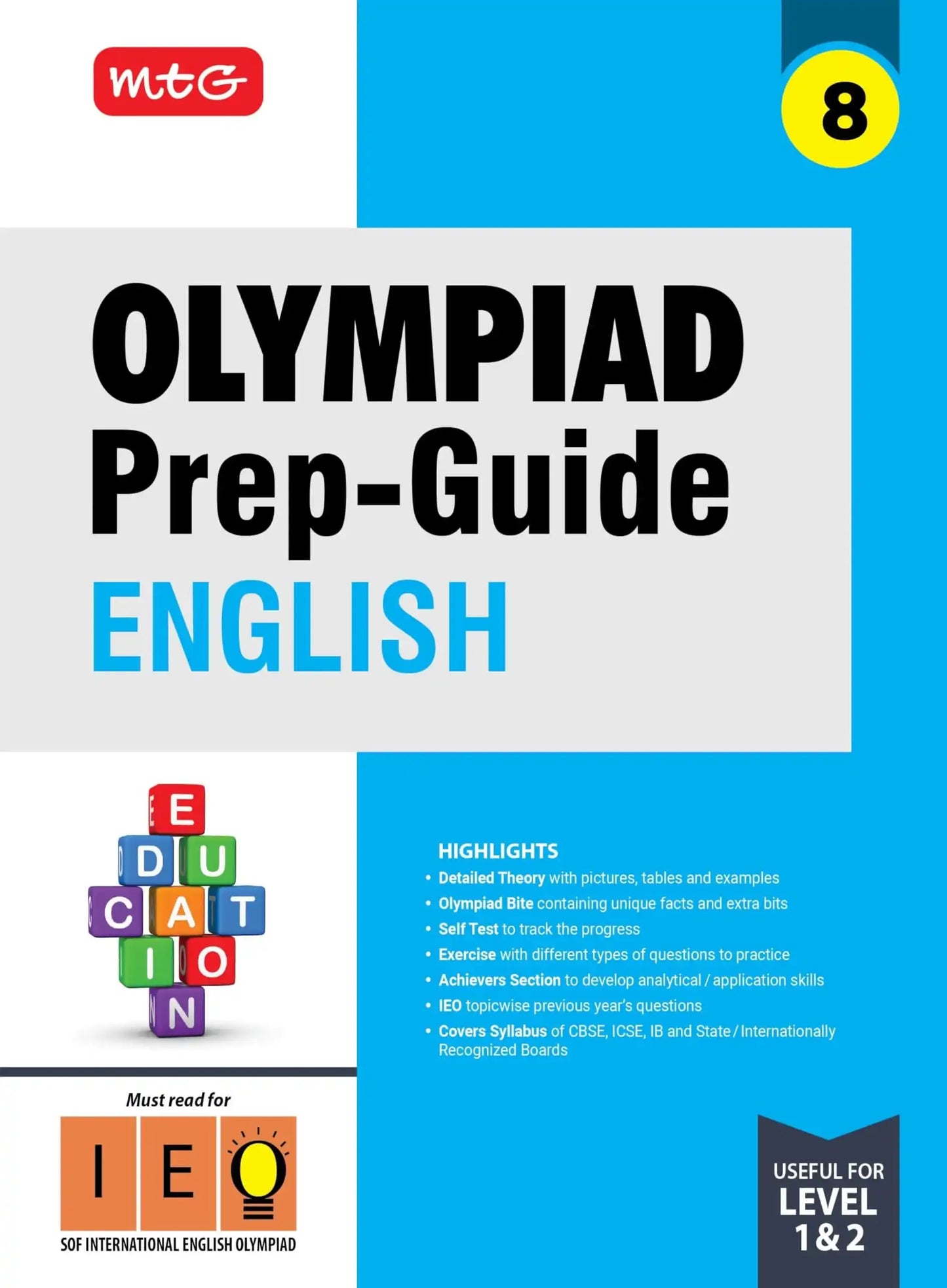 Mtg Prep Guide English Olympiad Bk 8